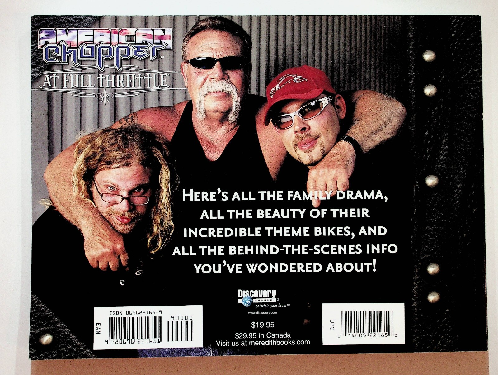 2004 American Chopper At Full Throttle Discovery Channel Motorcycle Book