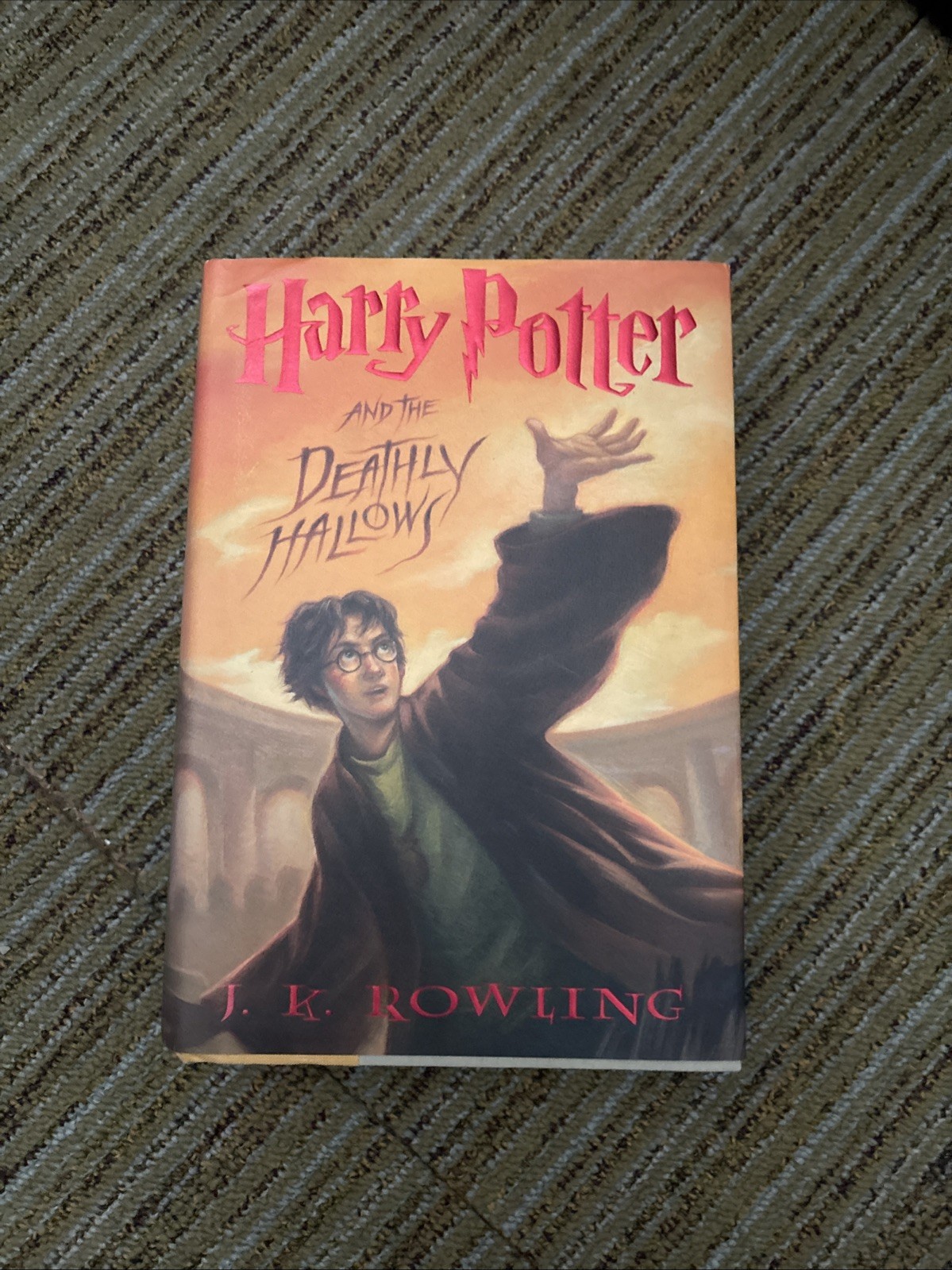 Harry Potter & the Deathly Hallows HC DJ First Edition 2007 ERROR 759 vs 784