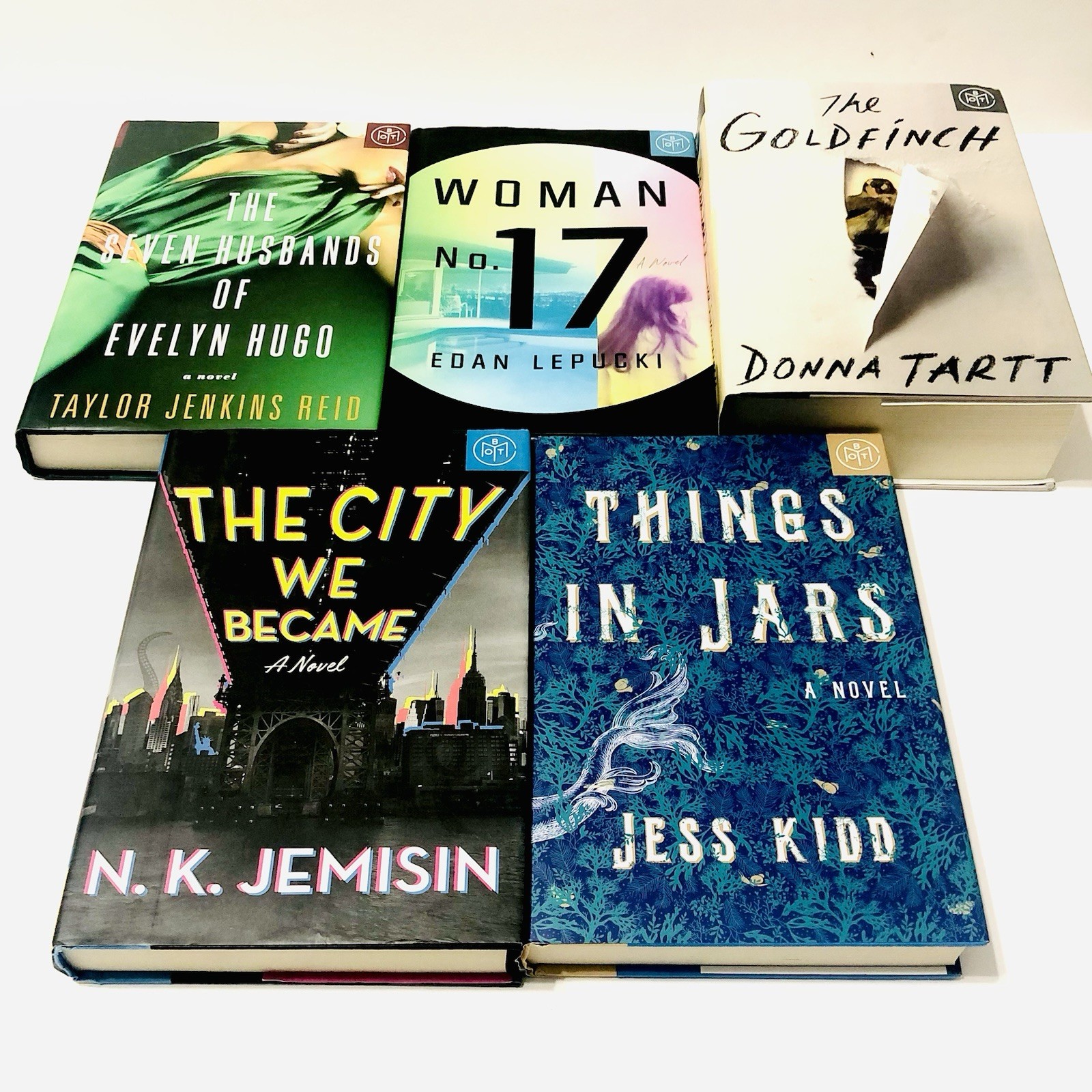 Book of the Month BOTM Hardcover Choose Your Title Fiction Thriller Bundle Lot