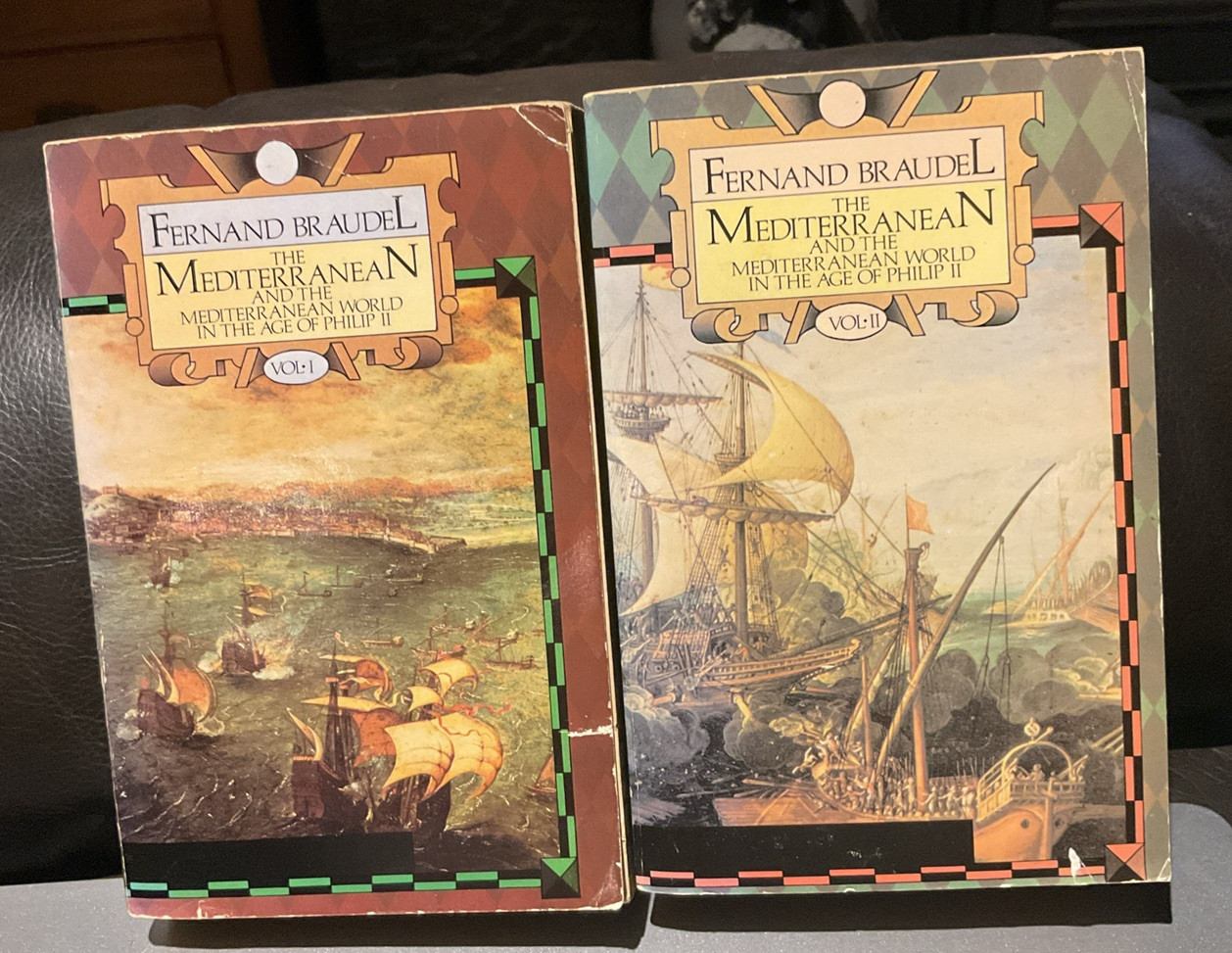 Fernand Braudel – The Mediterranean In The age of Phillip II Vol. 1 & Vol. 2 PB