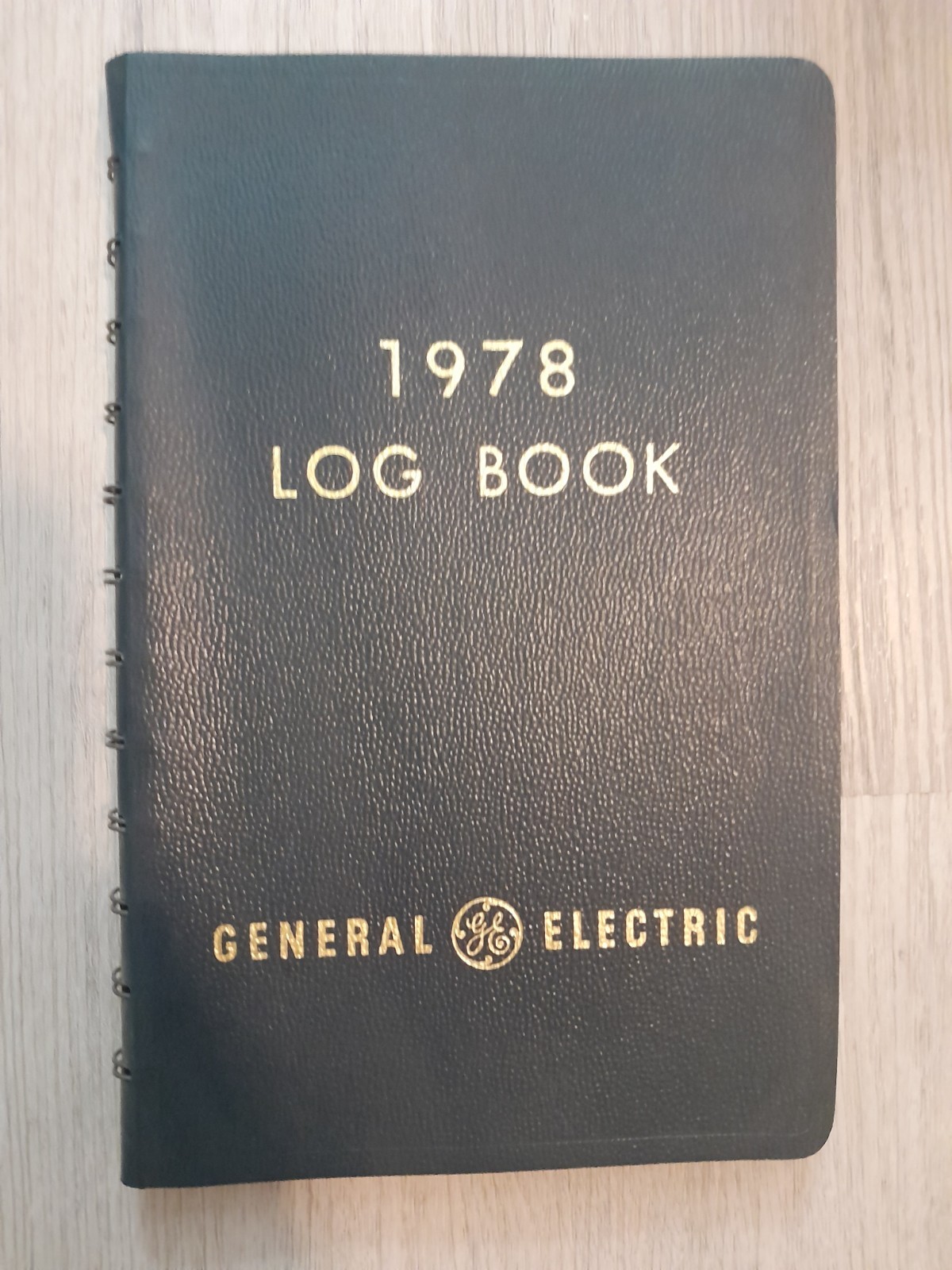 1978 General Electric Log Book Unused
