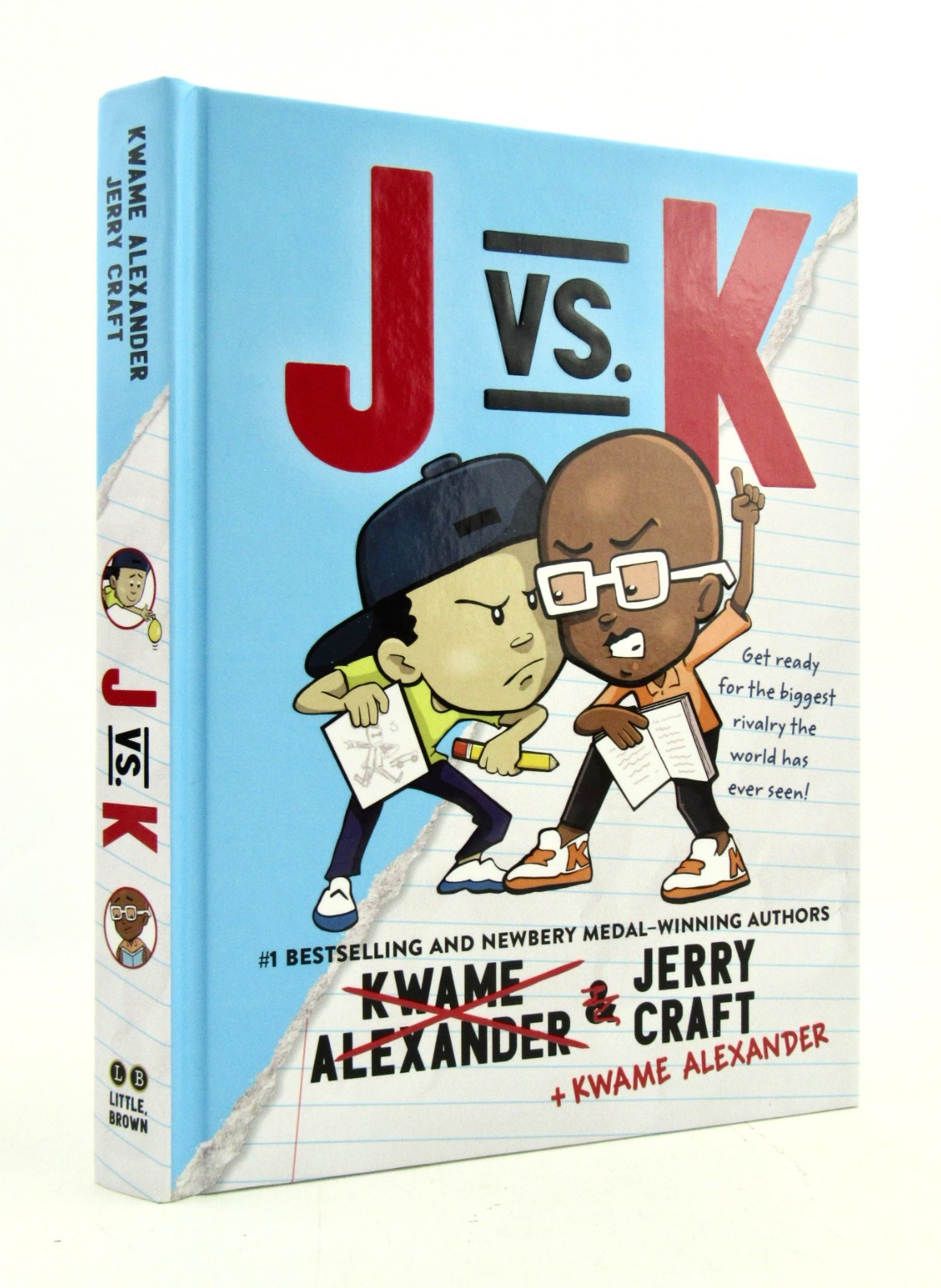 J VS. K by Kwame Alexander & Jerry Craft First Edition Signed 2x & Card HB NEW