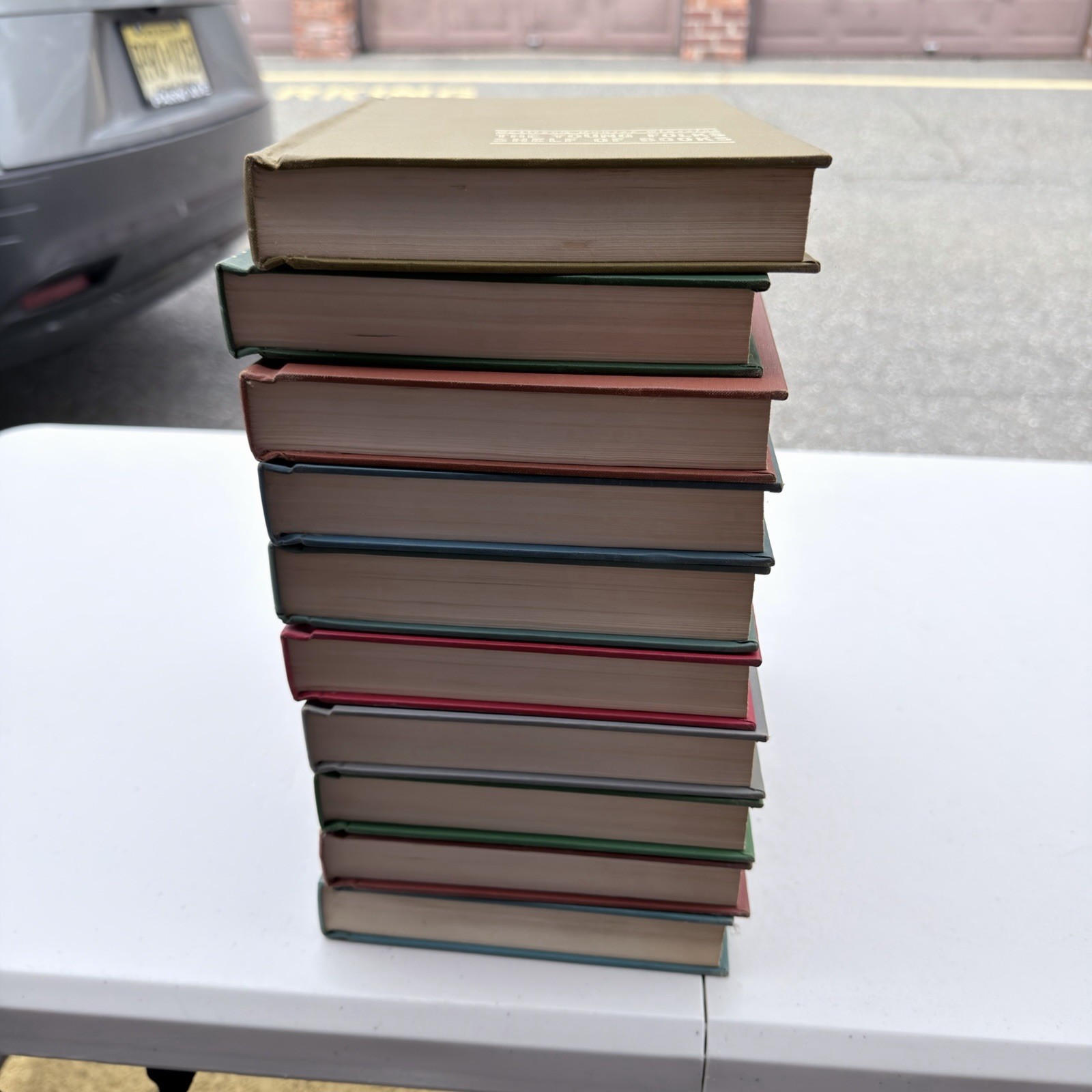COMPLETE 10 VOLUME SET Collier’s Junior Classics Young Folks Shelf of Books 1962