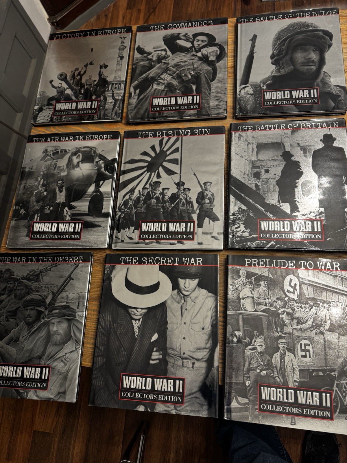 Set Of 18 Time Life Collectors Edition World War II Hardcover WWII Books