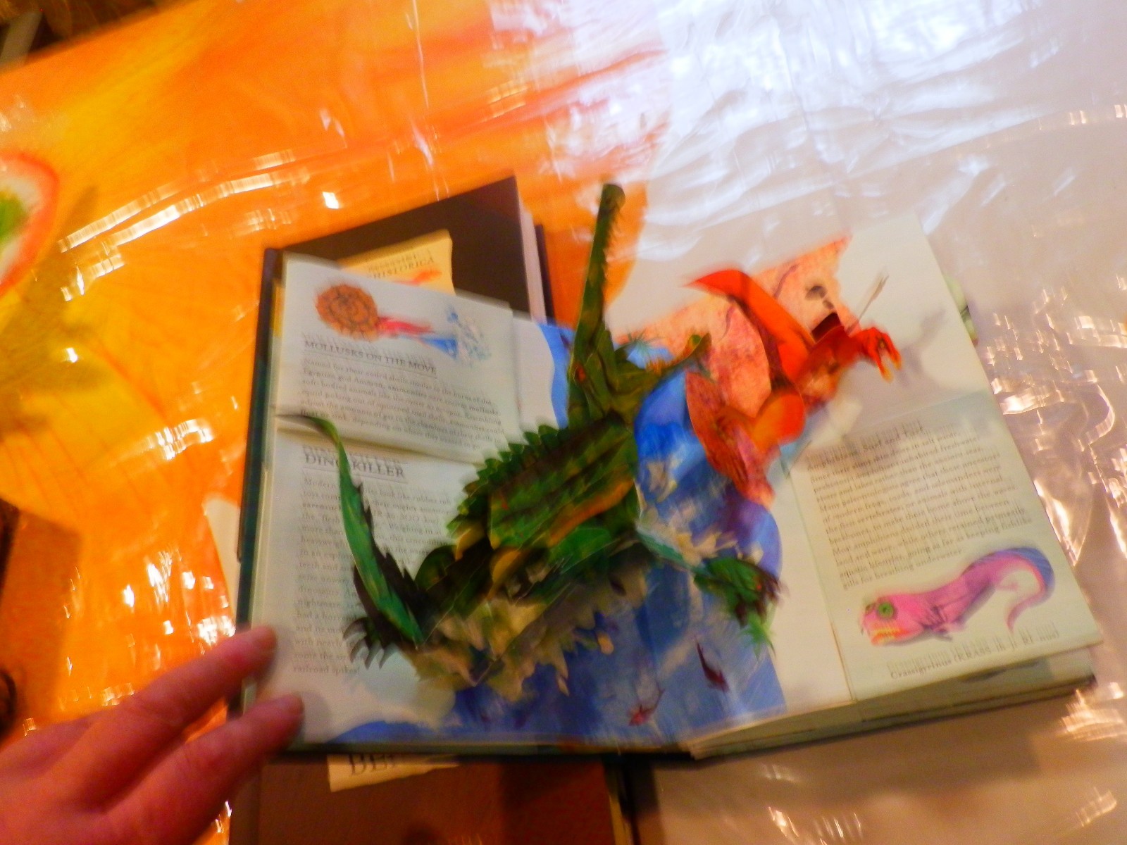 Dinosaurs, Sharks, Mega Beasts 3 Pop Up Books Matthew Reinhart Robert Sabuda