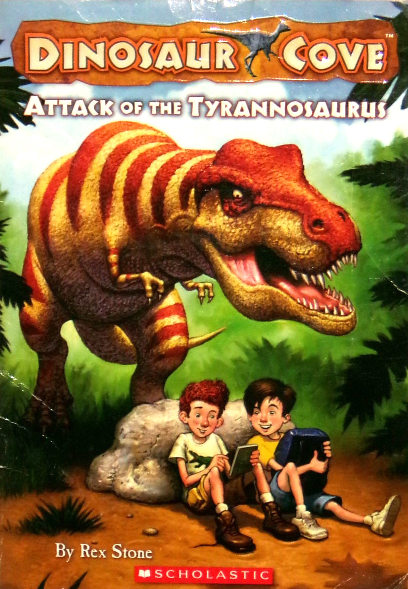 Attack of the Tyrannosaurus by Rex Stone (2008, pb) Dinosaur Cove, VG