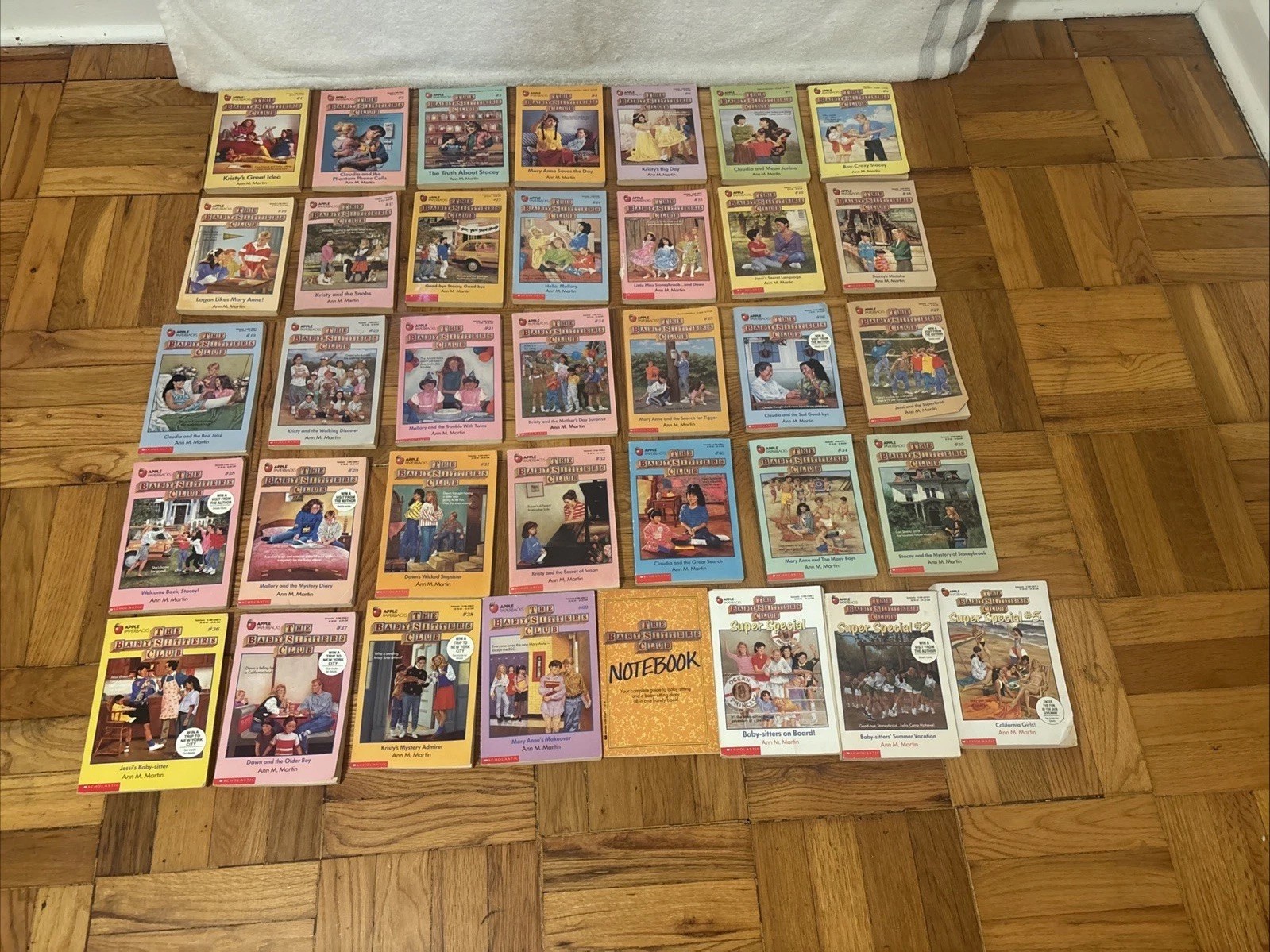 Babysitters Club Books – Lot Of 36 Including 3 Super Specials Ann M Martin