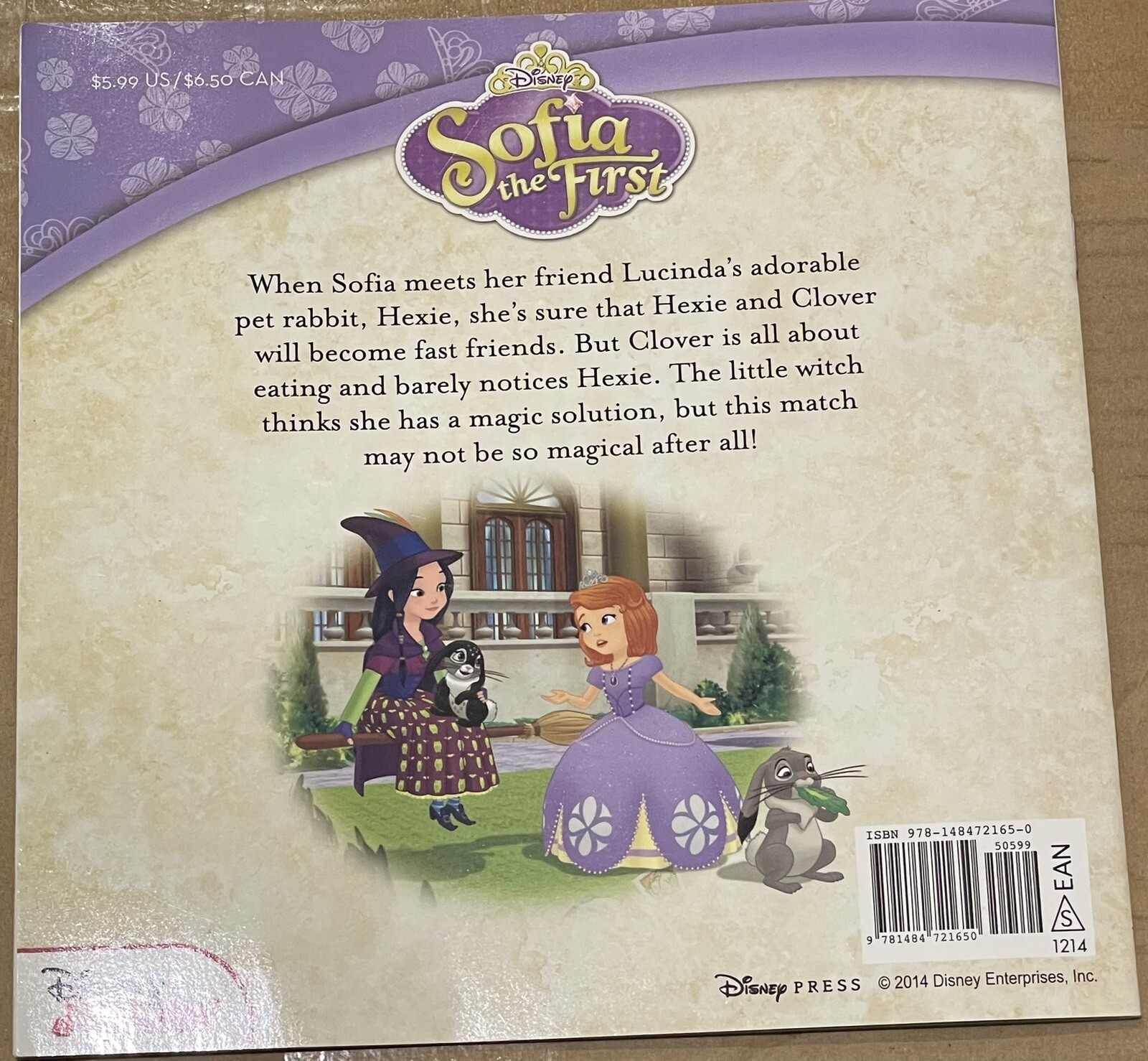 Sofia the First a Magical Match by Disney Book Group Staff (2014, Paperback)