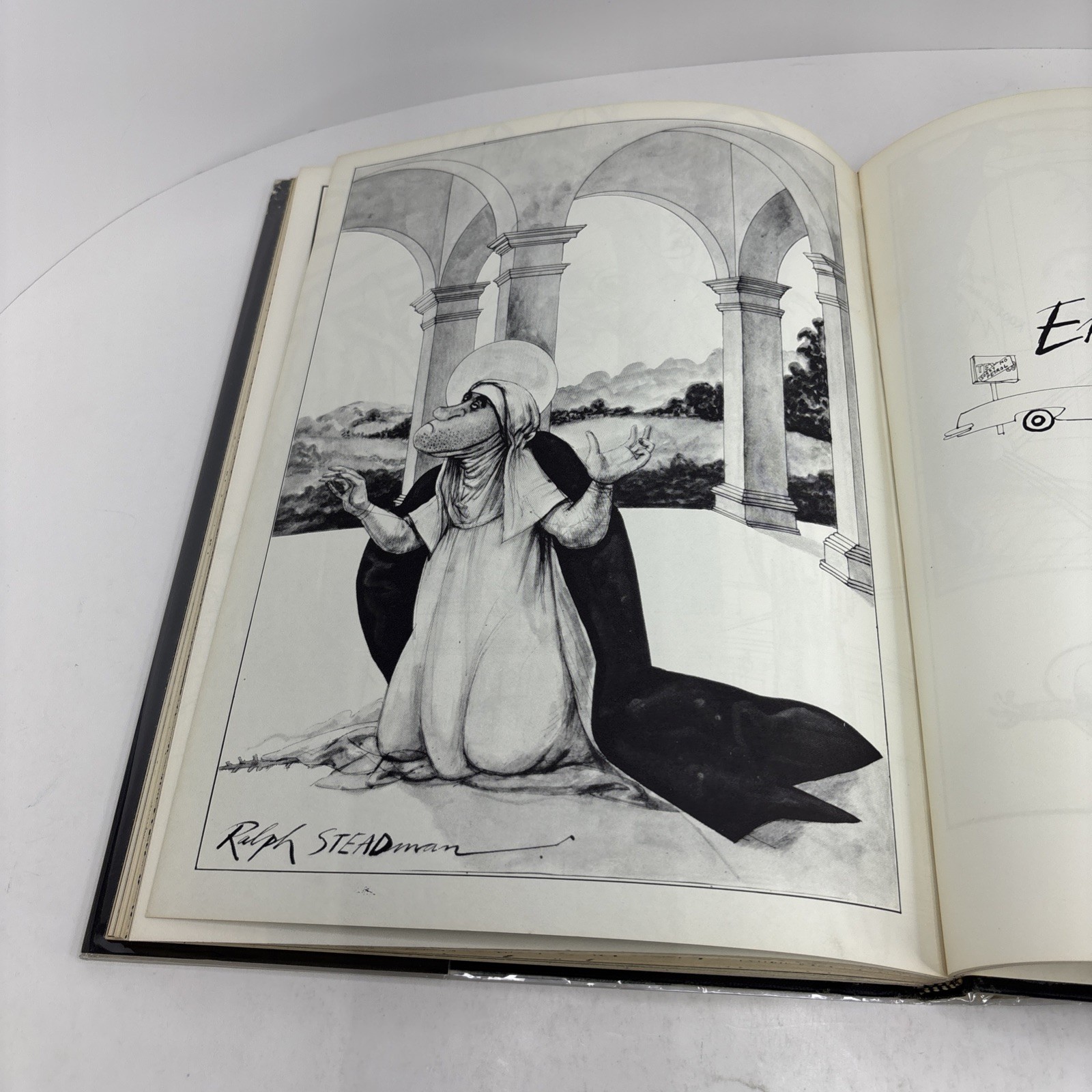 AMERICA by Ralph Steadman First Ed. Hardcover 1974 – Intro by Hunter S. Thompson