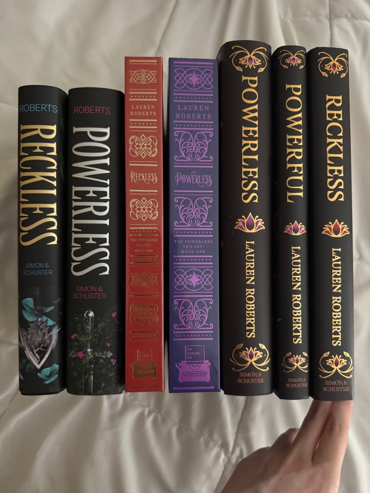 Powerless, Powerful, and Reckless – Fairyloot Signed Exclusive Editions