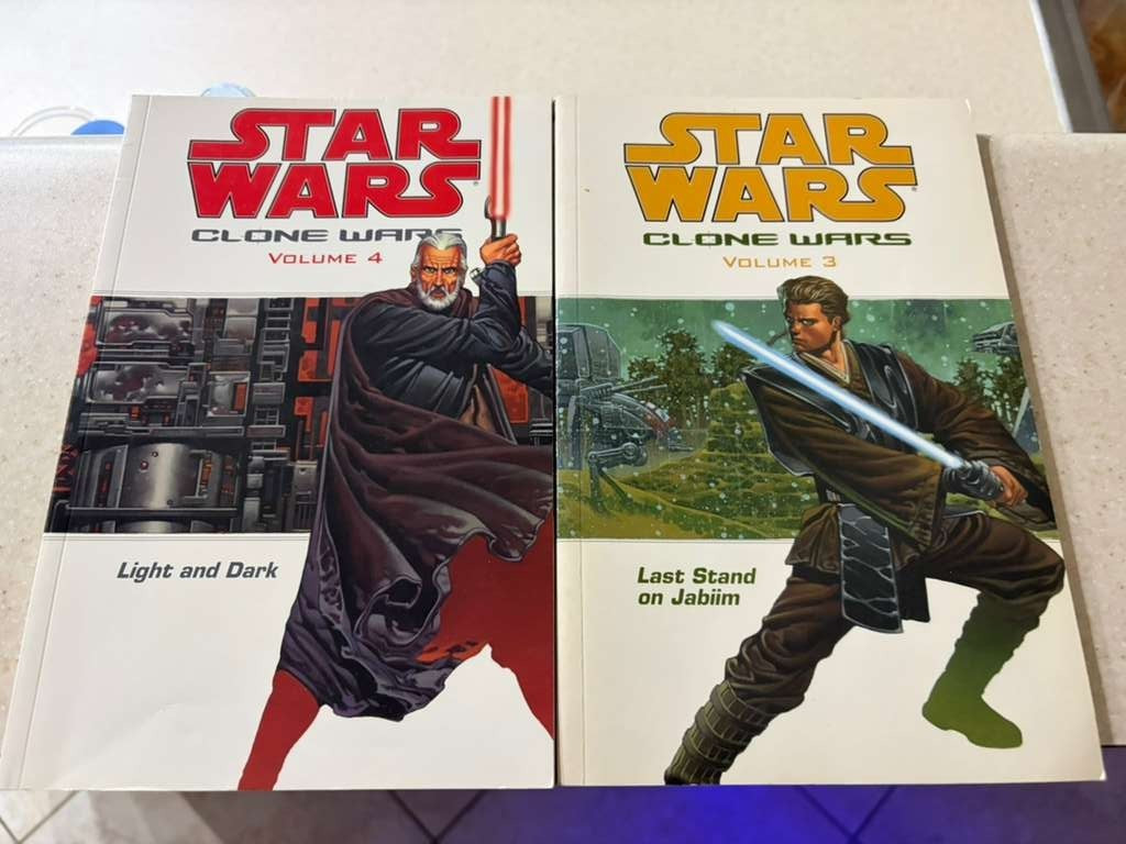 STAR WARS CLONE WARS DARK HORSE COMICS COMPLETE SET VOLUMES 1-9 FREE SHIPPING