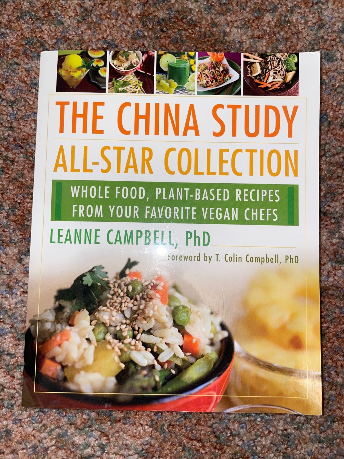 BOOK The China Study All star Collcetion LEANNE CAMPBELL PHD whole food plant ba
