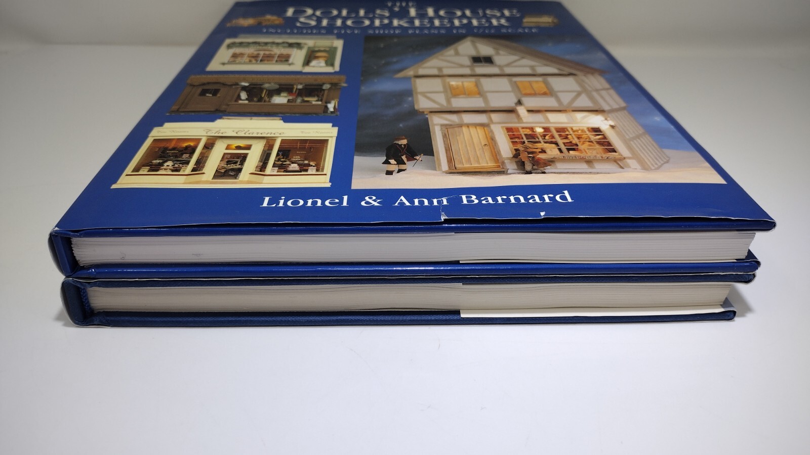 Lot (2) D&C Books Making Character Dolls’ Houses + Shopkeeper 1/12 Scale HCDJ VG