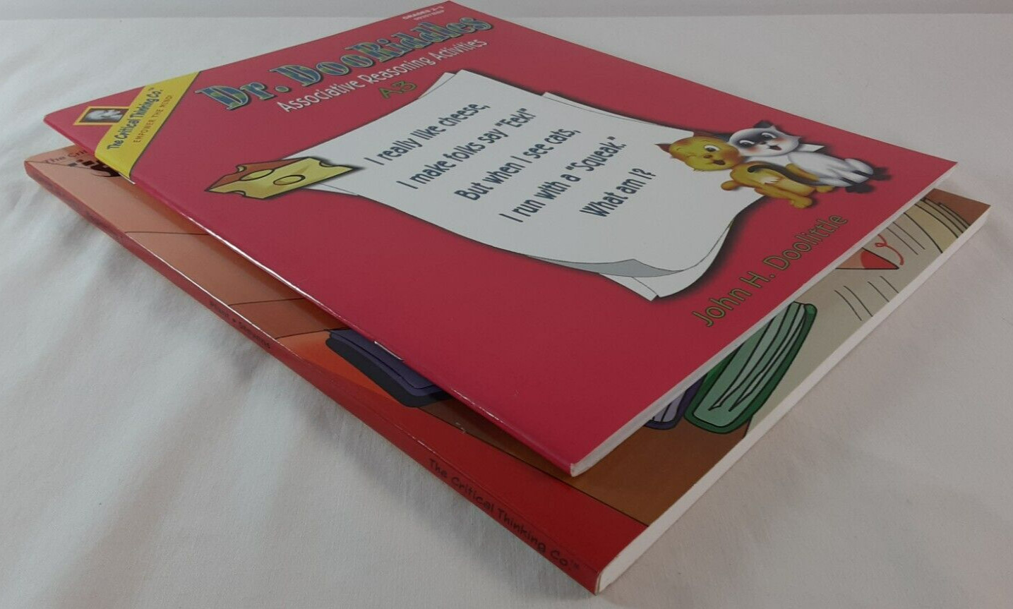 2 Critical Thinking Co Grades 2-3 Editor in Chief Dr DooRiddle Homeschool Lot
