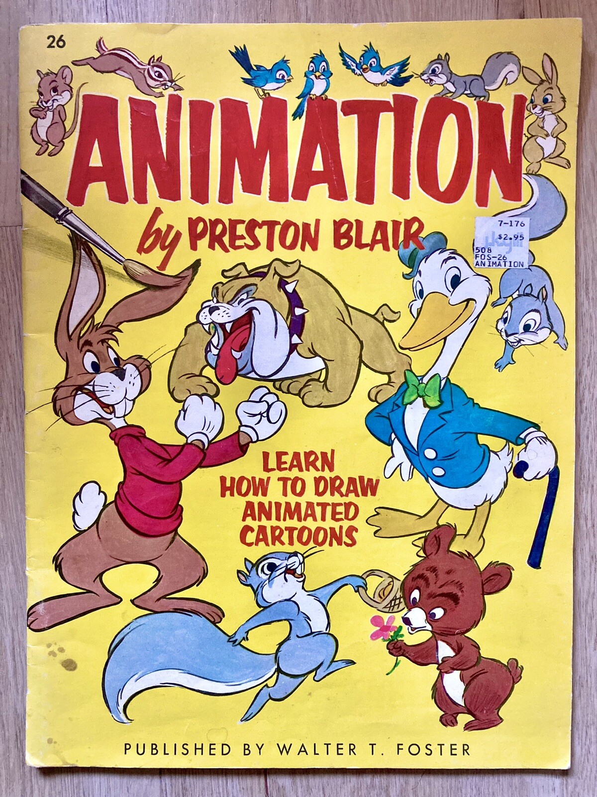 Vintage Animation Drawing book by Preston Blair