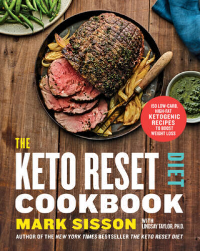 The Keto Reset Diet Cookbook: 150 Low-Carb, High-Fat Ketogenic Recip – VERY GOOD