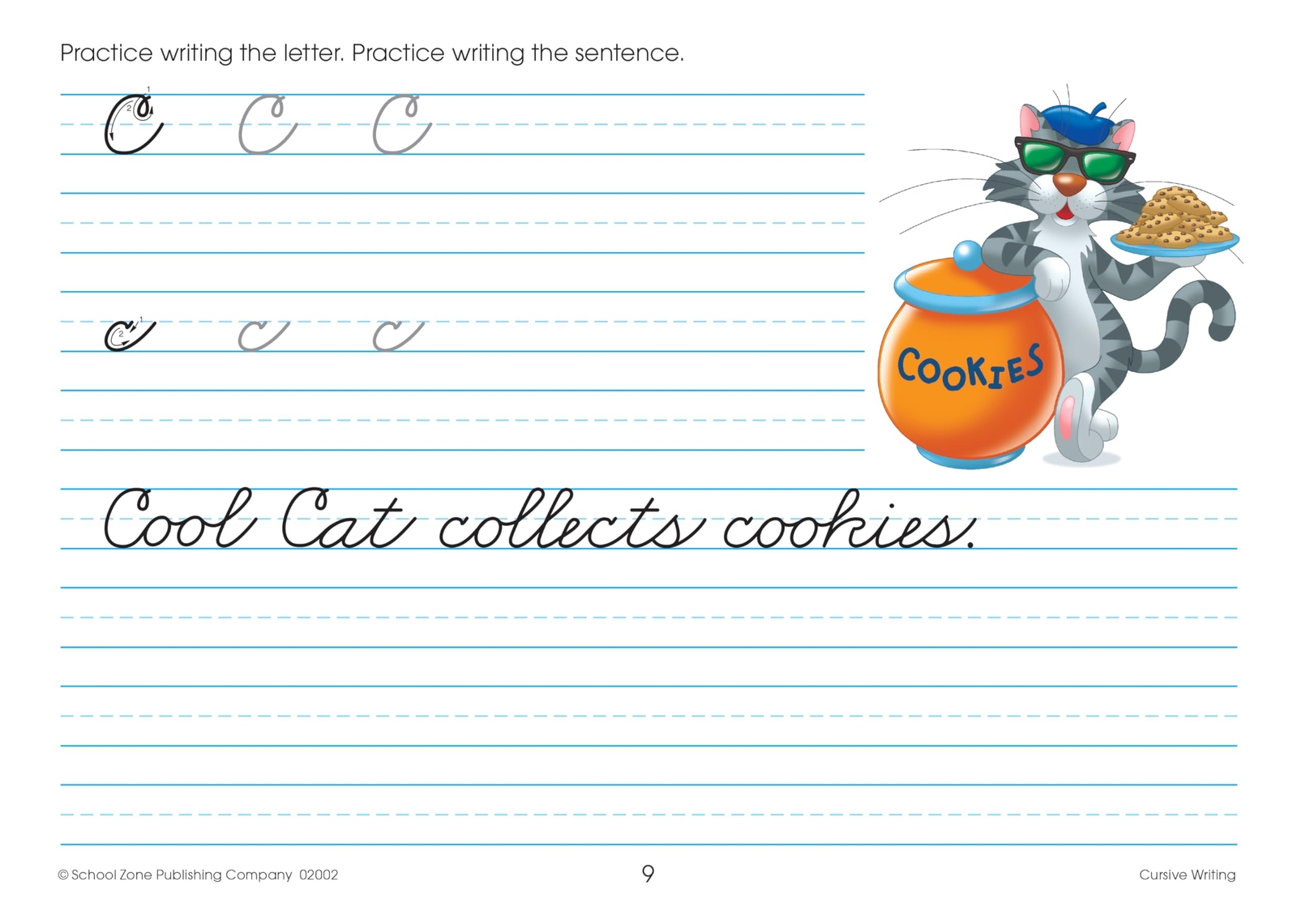Beginner Cursive Handwriting Workbook for Kids Cursive Handwriting Workbook
