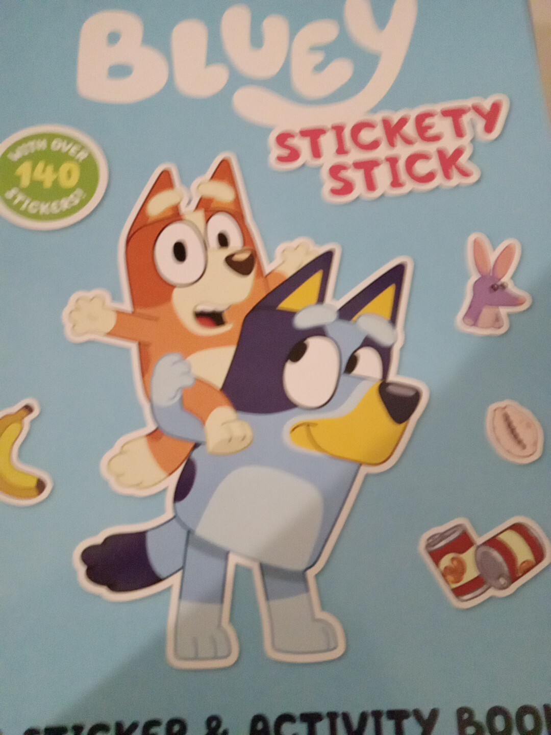 Bluey Ser.: Bluey: Stickety Stick: a Sticker and Activity Book : With over…