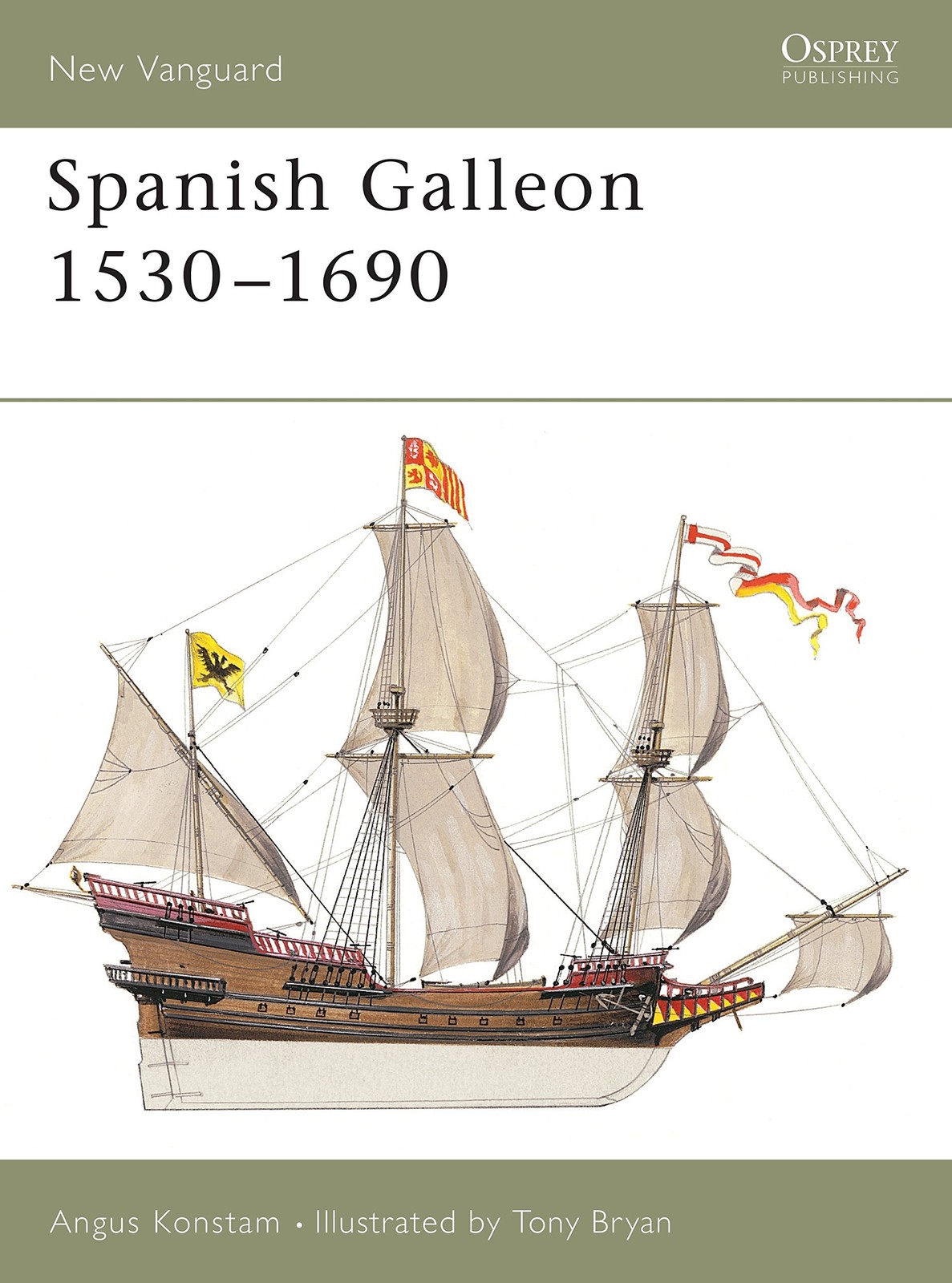 Spanish Galleon 1530–1690 (New Vanguard, 96) – paperback Konstam, Angus|Br…