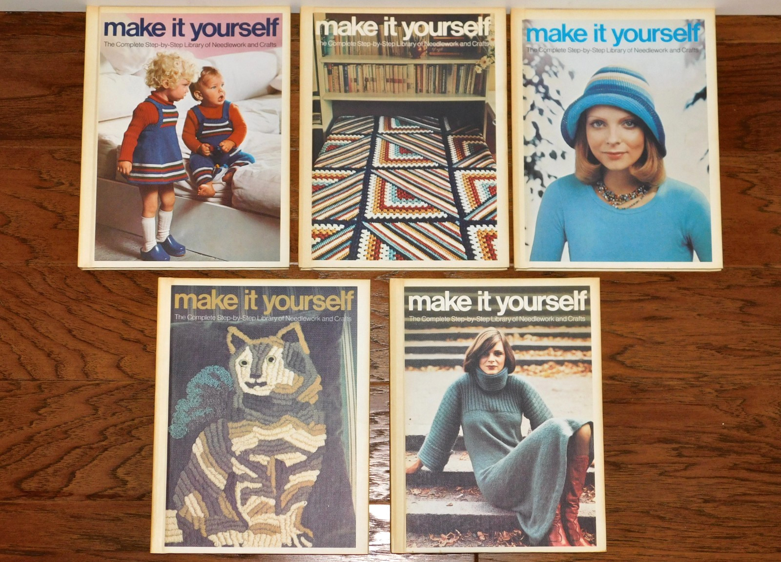 VNTG! FULL SET 20 Make It Yourself Step-by-Step Library of Needlework & Crafts