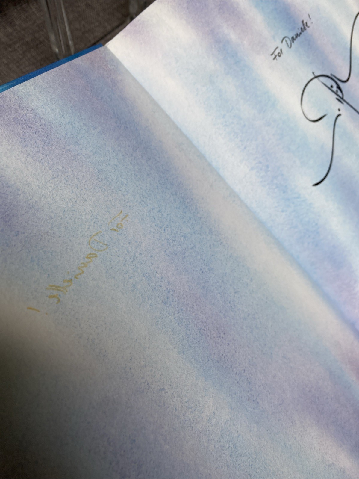 SIGNED The Rainbow Fish by Marcus Pfister Hardcover “For Danielle” 1992