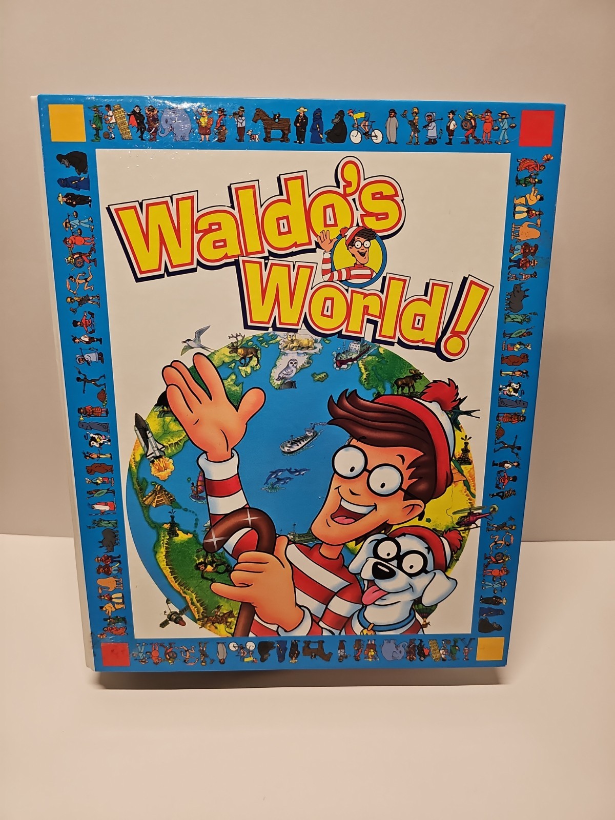 Vintage Where’ Waldo – WALDO’S WORLD Binder & 13 Sticker books UNUSED 1998