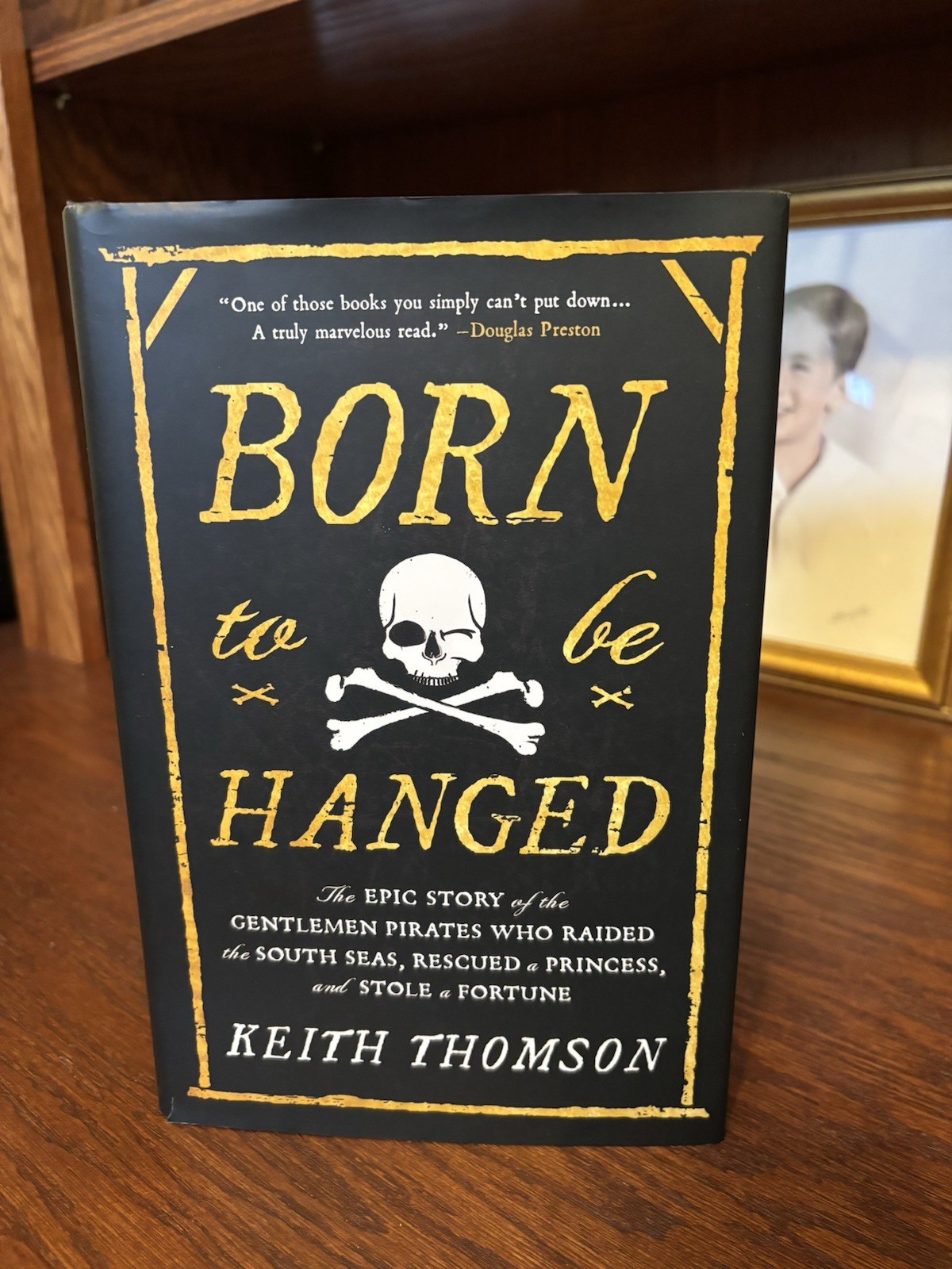 Born to Be Hanged. Keith Thomson. 1st HC Ptg LB 2022. Near Fine Unread