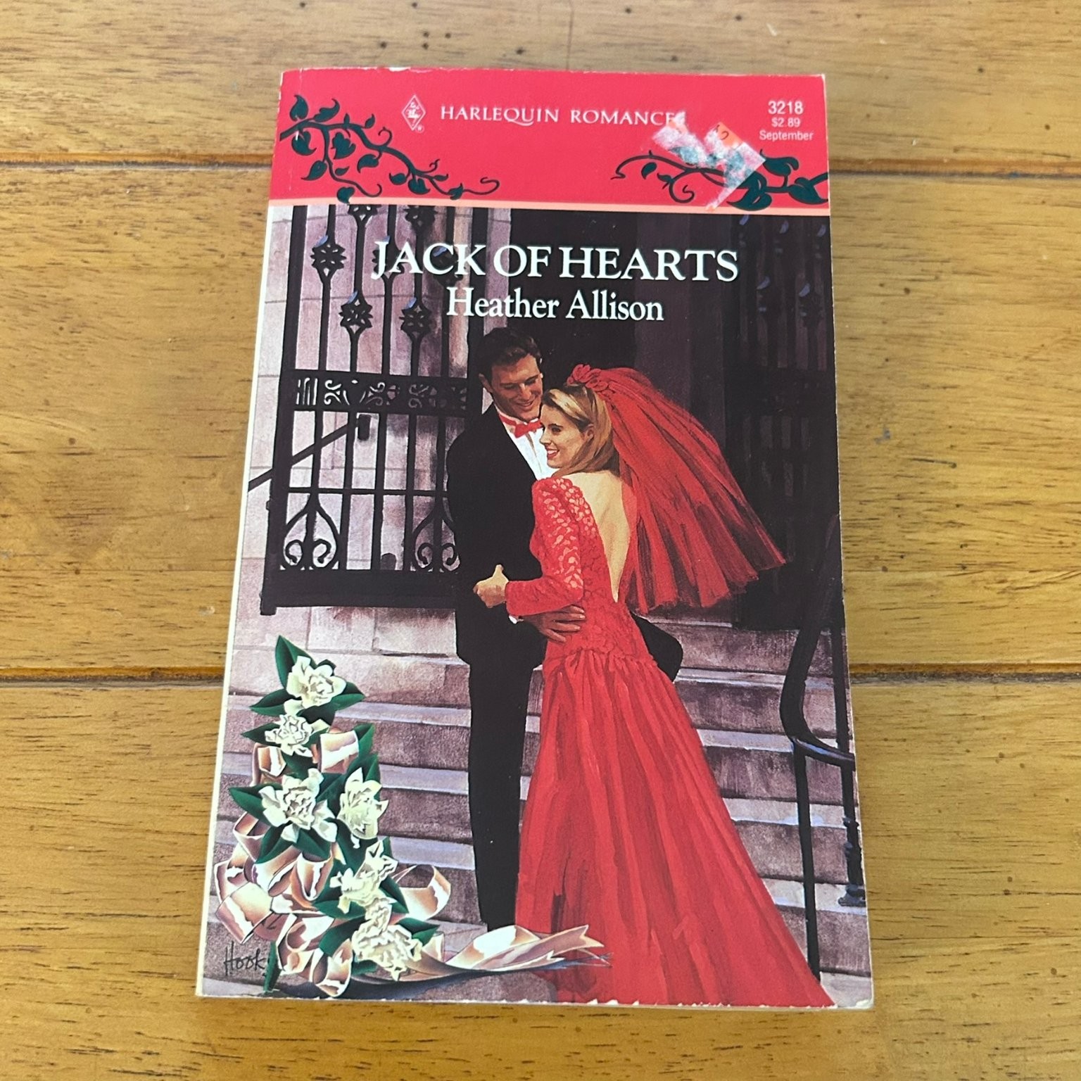 Jack of Hearts Heather Allison 1992 Harlequin Romance The Bridal Collection