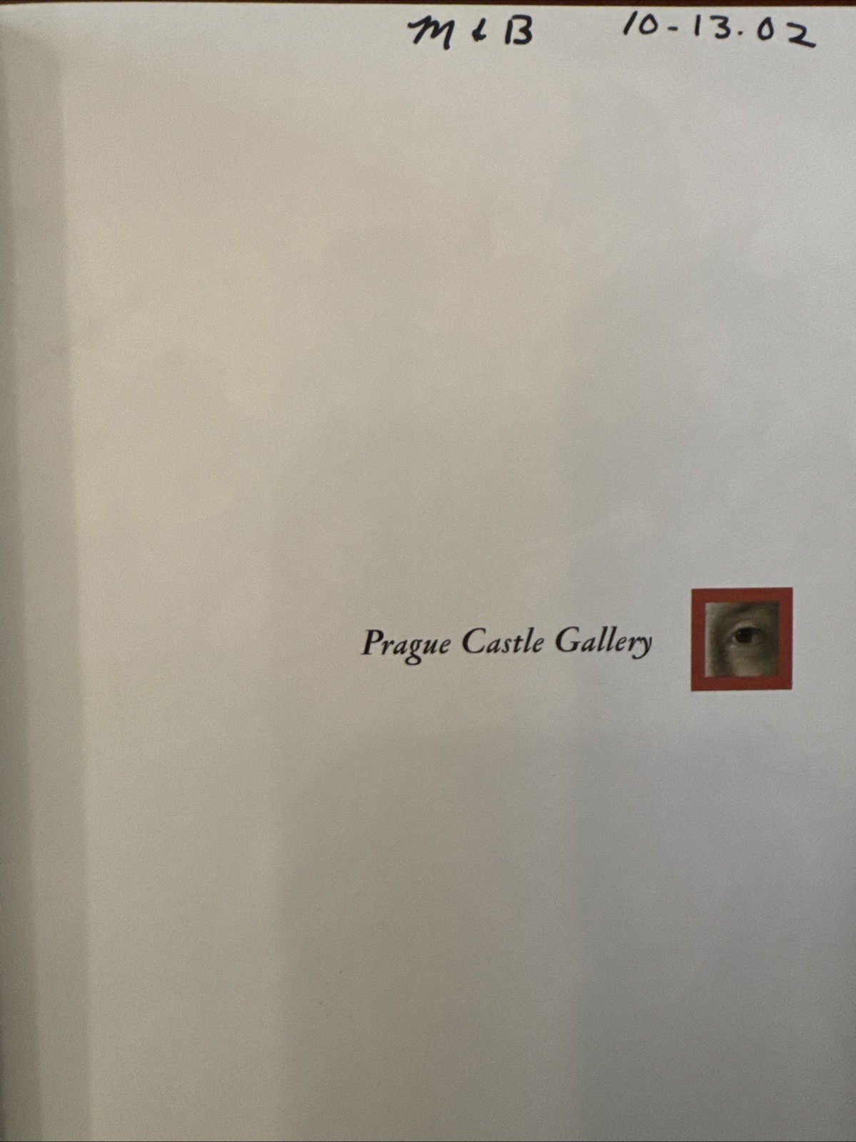 Prague Castle Gallery A Guide to the Collections PB 1998 Czech Republic