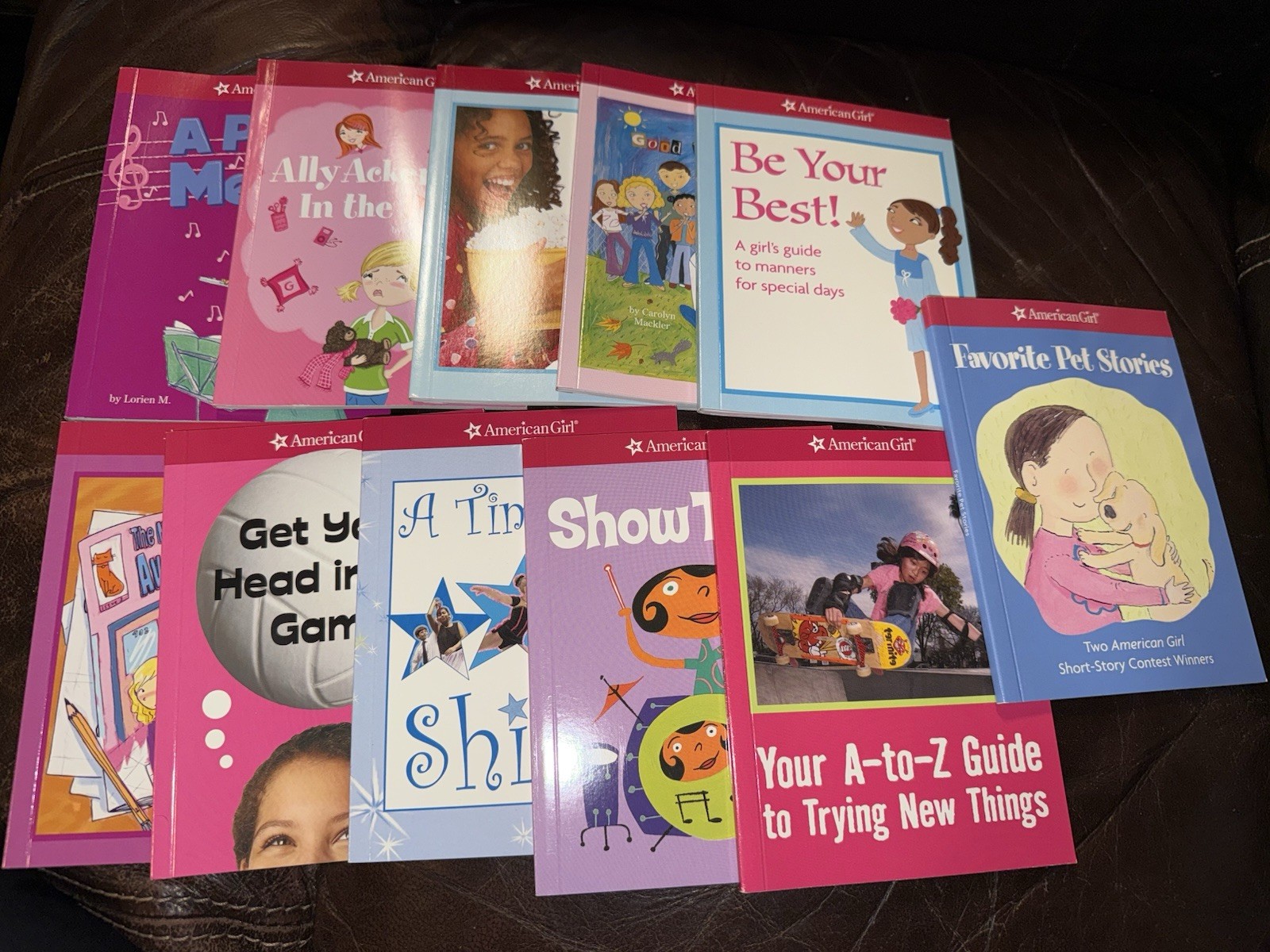 Lot of 11 American Girl Books – Stories – Varied Topics and Age Ranges