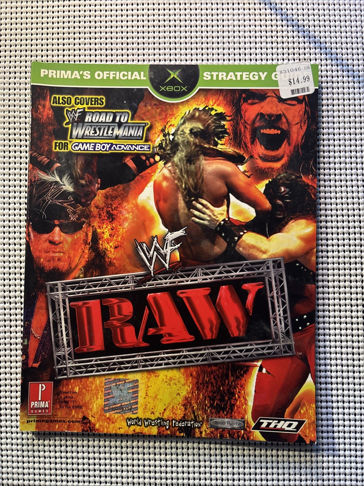 Pre-owned WWF Raw by David Cassady and Prima Staff (2002, Trade Paperback)