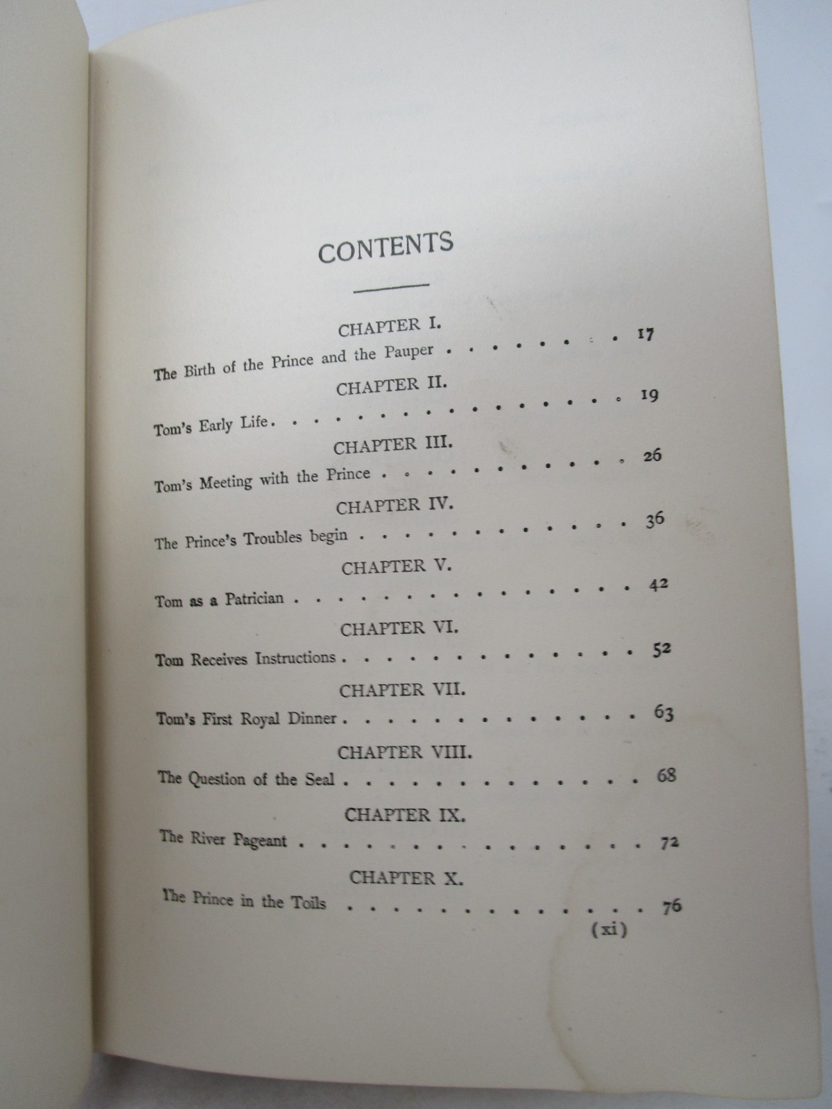 Author’s National Edition Mark Twain The Prince and the Pauper