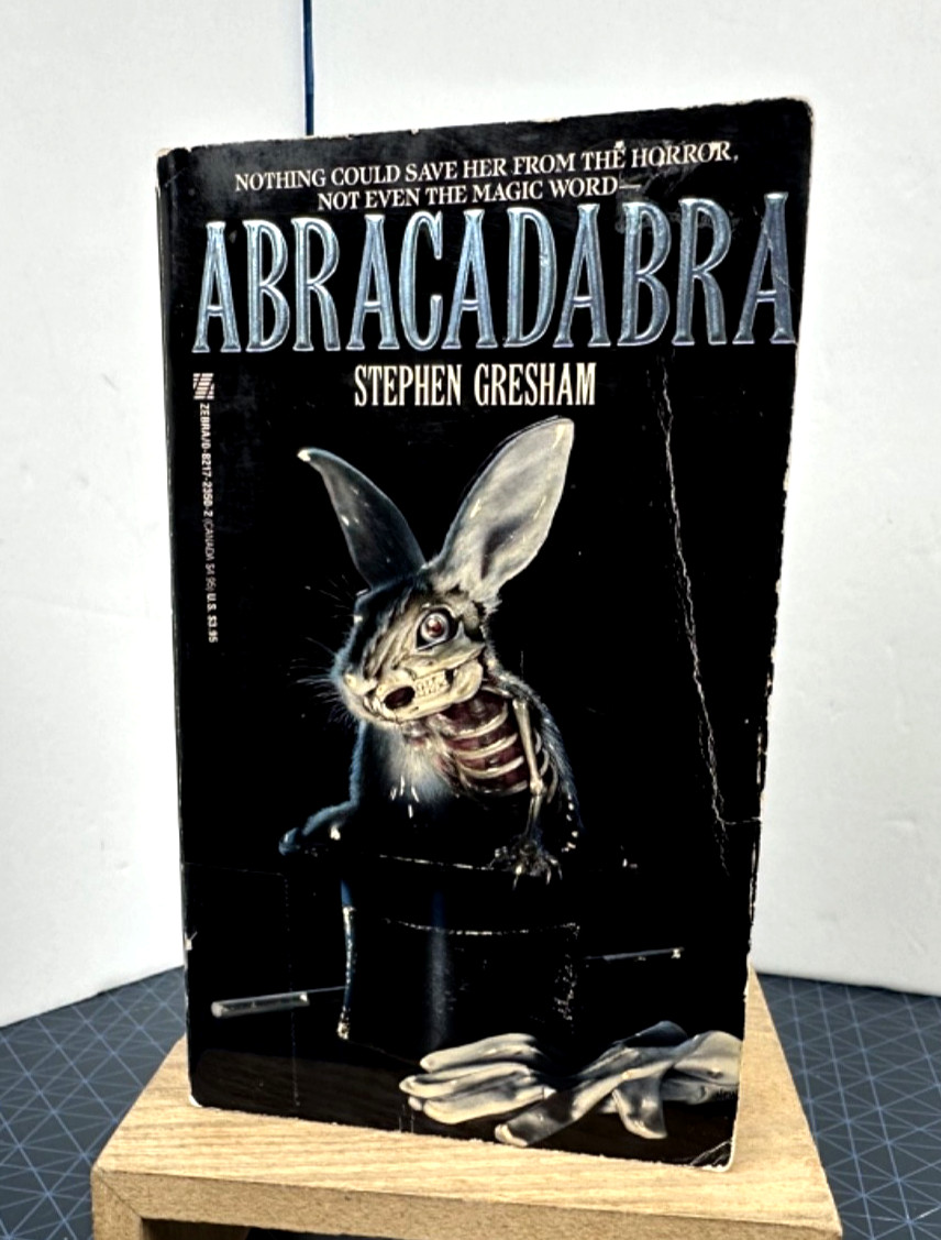 Abracadabra by Stephen Gresham (Zebra, 1988, 1st Print) Paperbacks From Hell