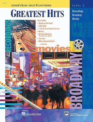 Alfred’s Basic Adult Piano Course: Greatest Hits, Level 1 Manus, Morton paperba