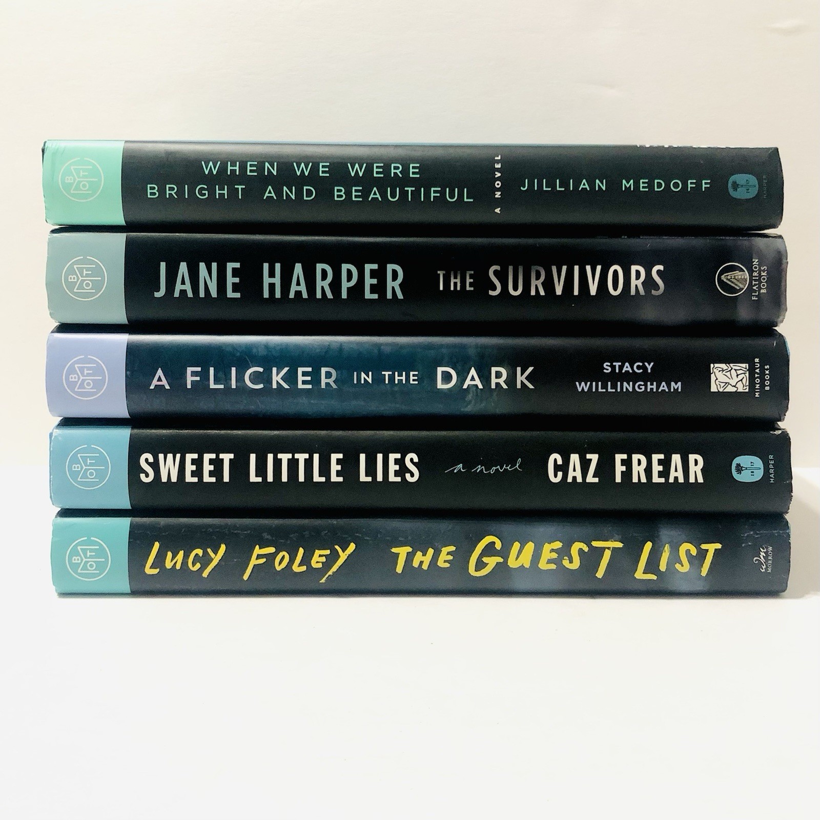Book of the Month BOTM Hardcover Choose Your Title Fiction Thriller Bundle Lot