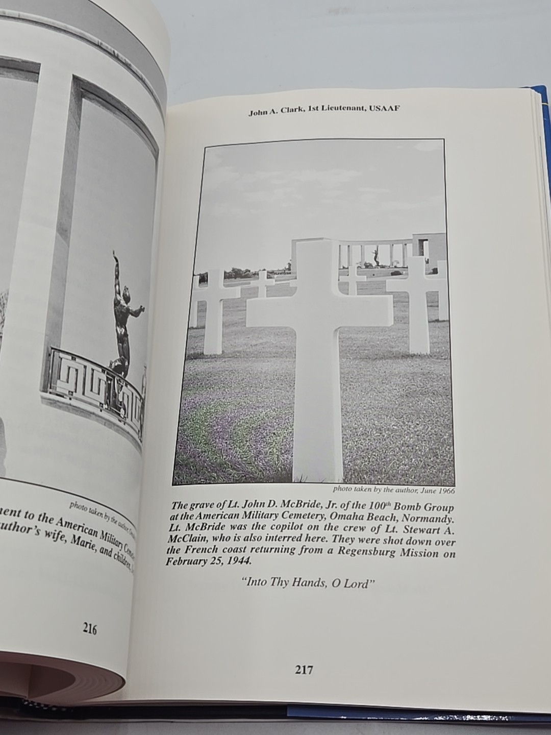 AN EIGHTH AIR FORCE COMBAT DIARY: COMBAT MISSIONS FLOWN By John A. Clark HCDJ