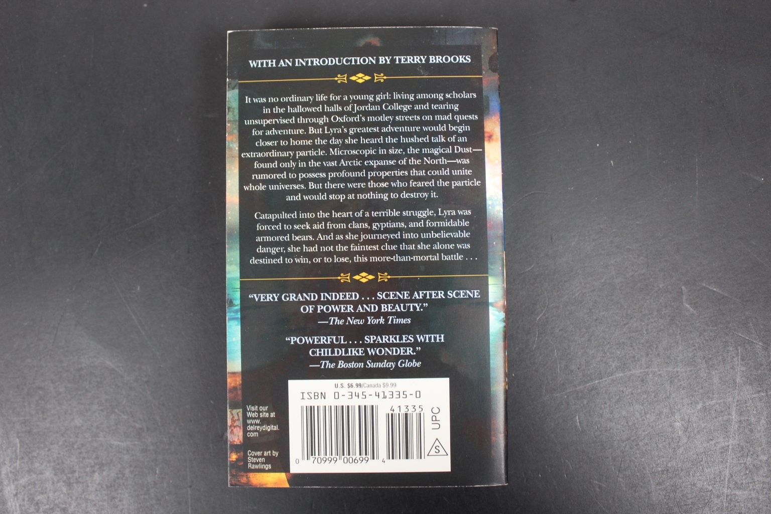 His Dark Materials Trilogy Philip Pullman Fantasy Box Set Del Rey Books PB