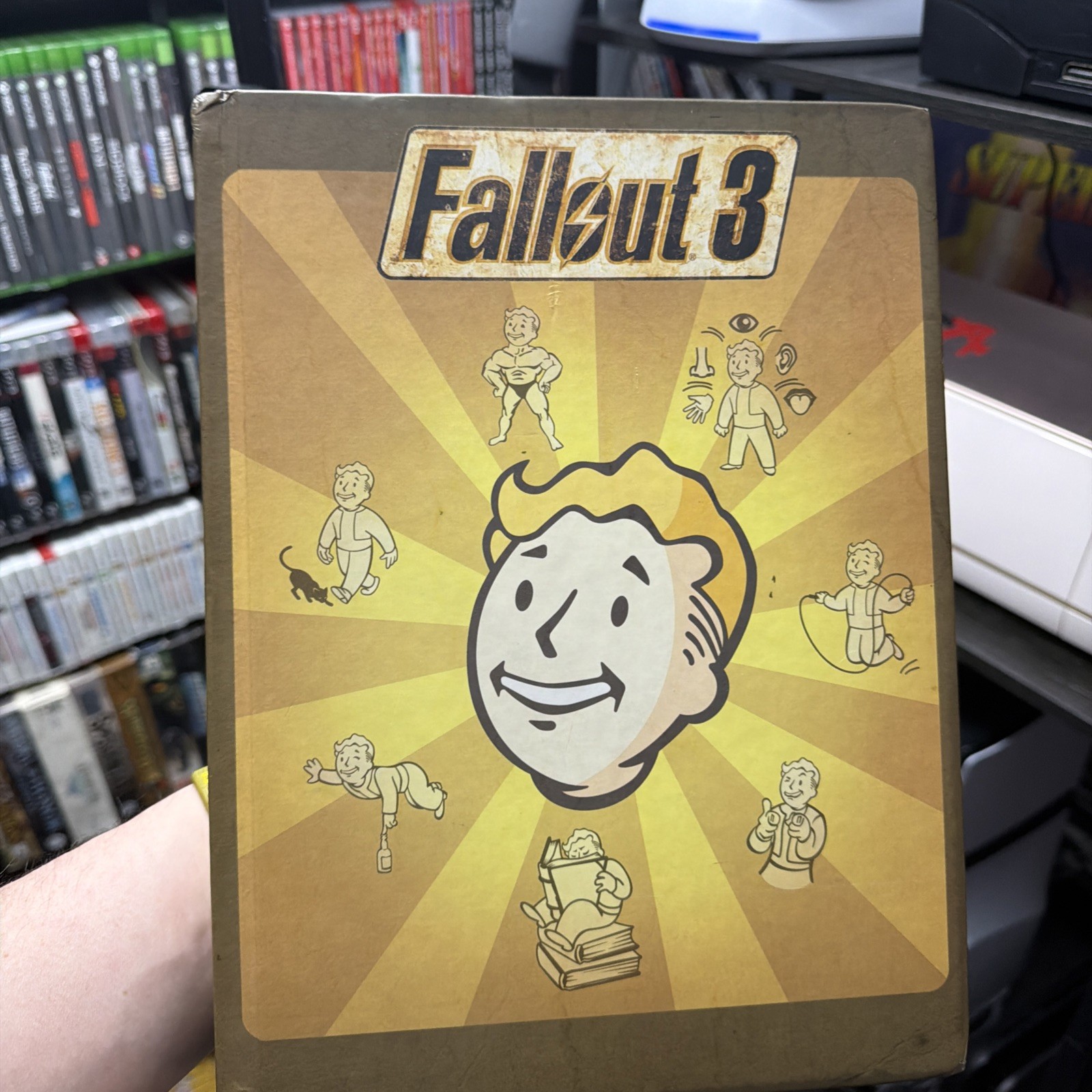 Fallout 3 Official Game Guide / Collector’s Edition Hardcover free Shipping!