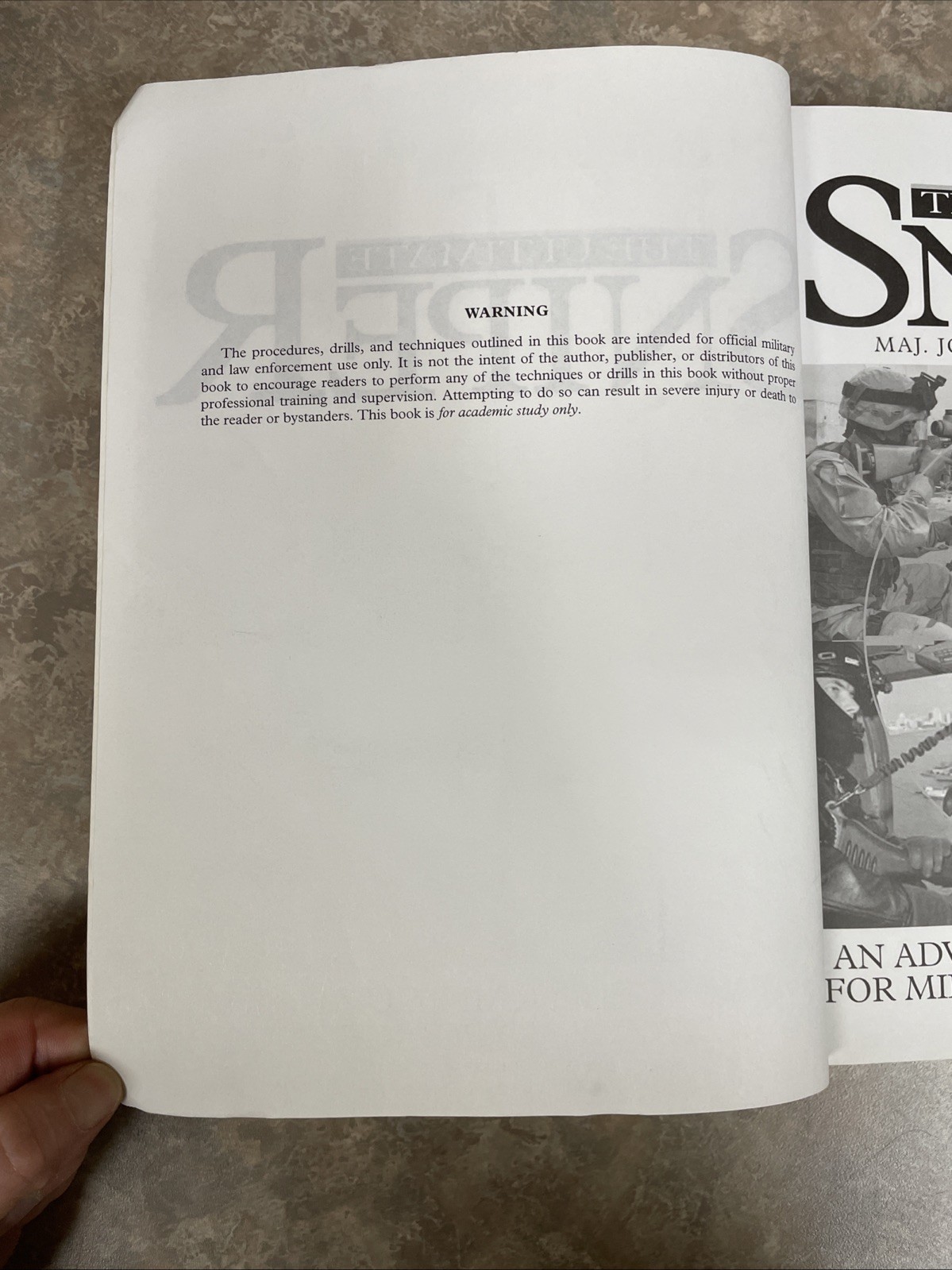 The Ultimate Sniper Updated And Expanded by Major John L. Plaster Large PB
