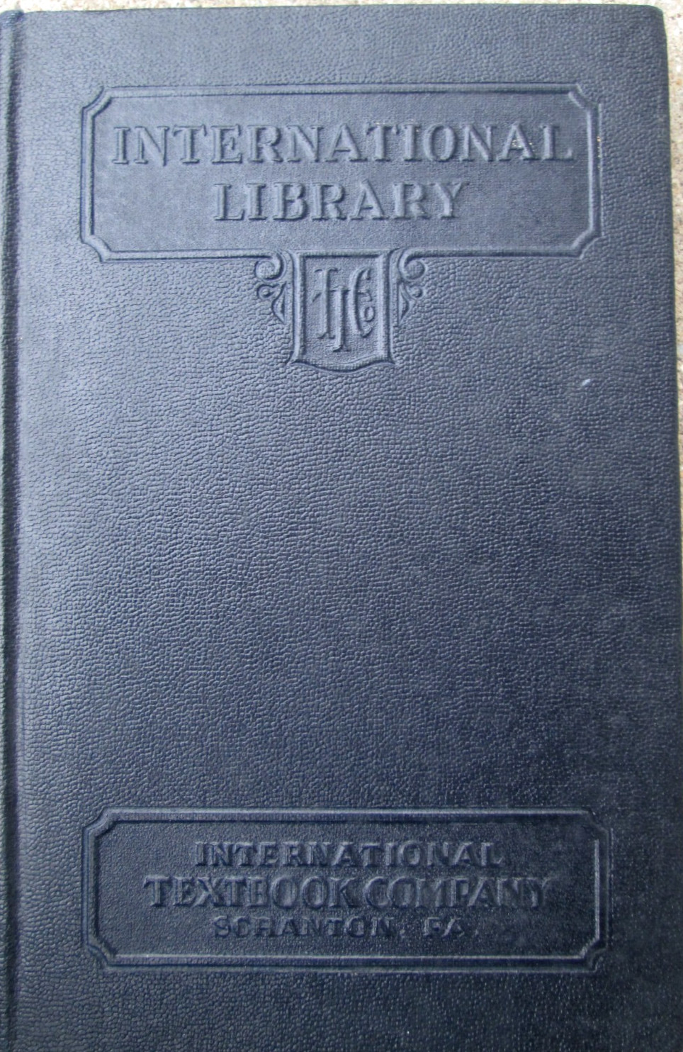 International Textbook Company Elements of Algebra Parts 1-4 HC 1945 ICS Staff