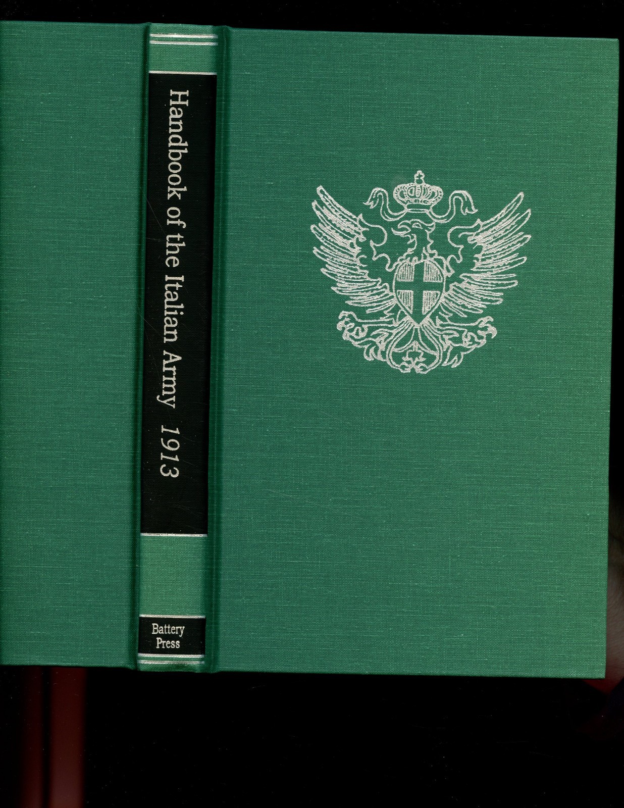 HANDBOOK OF THE ITALIAN ARMY 1913. Battery pr, r/p HB NEW