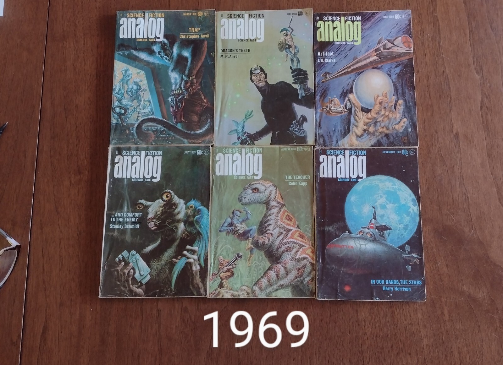 41 Vintage Analog Science Fiction Science Fact Lot Of 41 From 1965 – 1972