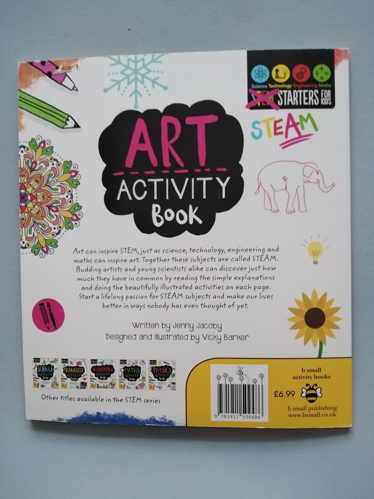ART ACTIVITY BOOK (Paperback) STEM Starters for Kids – JENNY JACOBY