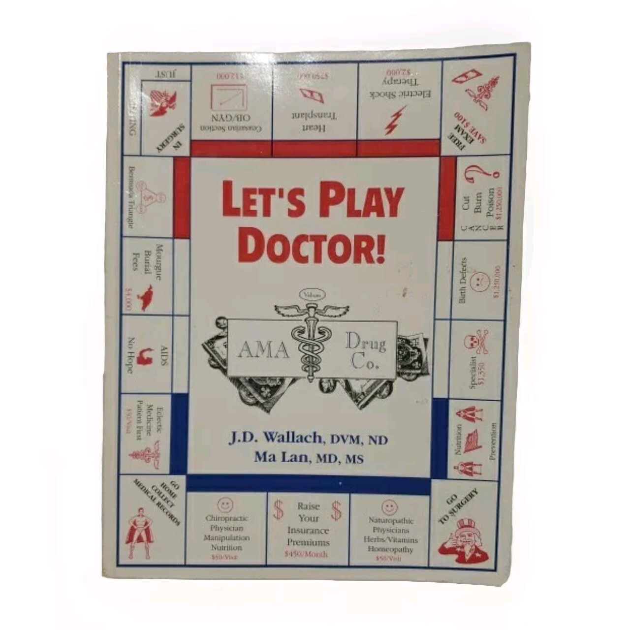 Lets Play Doctor Joel Wallach Ma Lan 4th Ed Paperback Medical Health Freedom