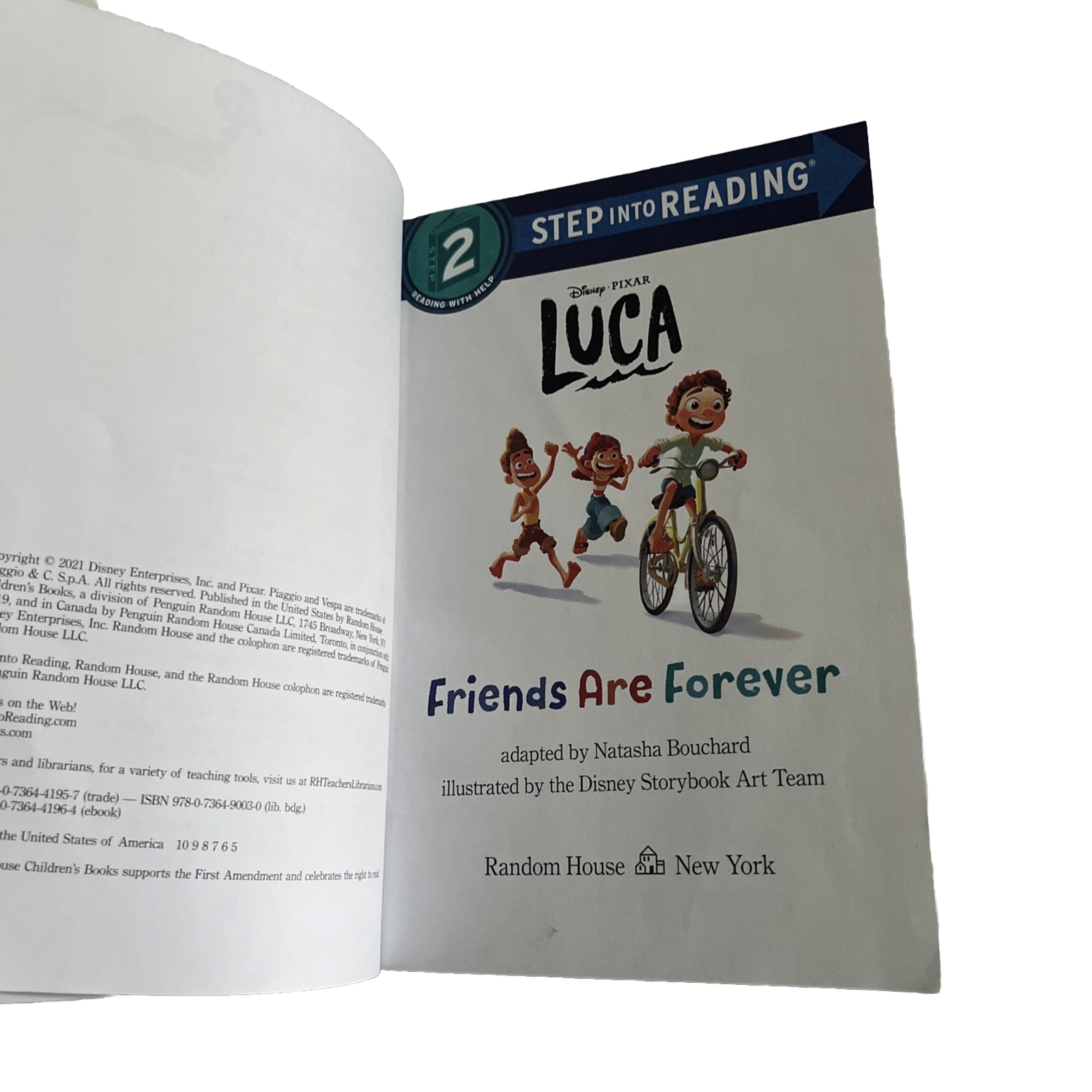 Step into Reading Ser.: Friends Are Forever (Disney/Pixar Luca) by RH Disney…