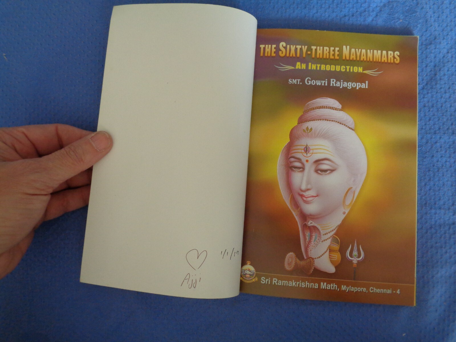 The Sixty-Three Nayanmars Sri Ramakrishna Math India 2015 Spiritual Rajagopal