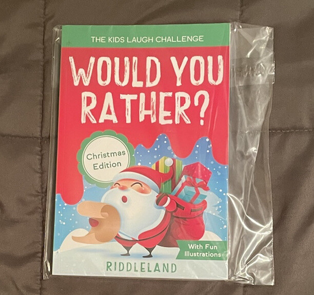 The Kids Laugh Challenge: Would You Rather? Christmas Edition: … by Riddleland