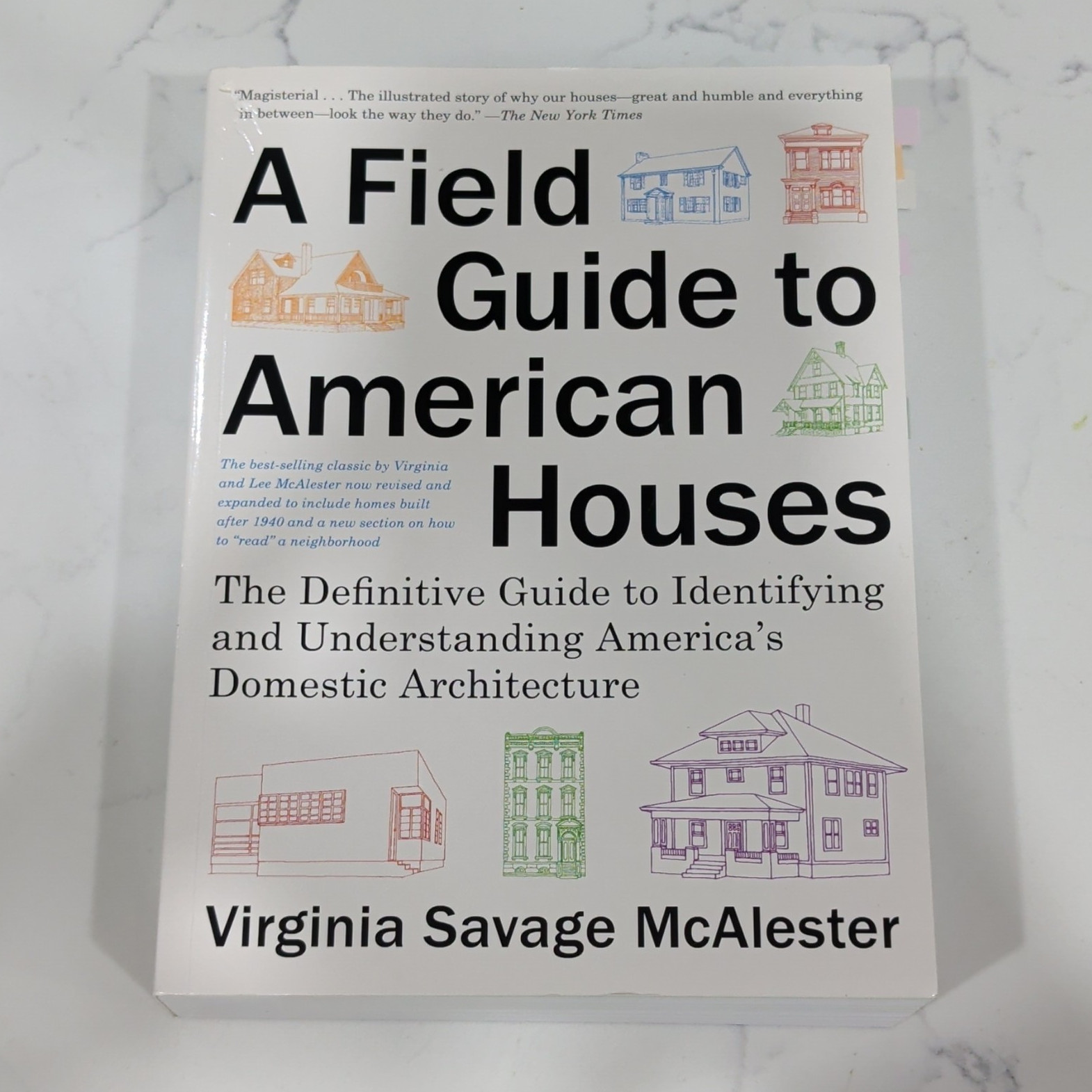 Field Guide to American Houses (Revised) Illustrated PB 2015 McAlester