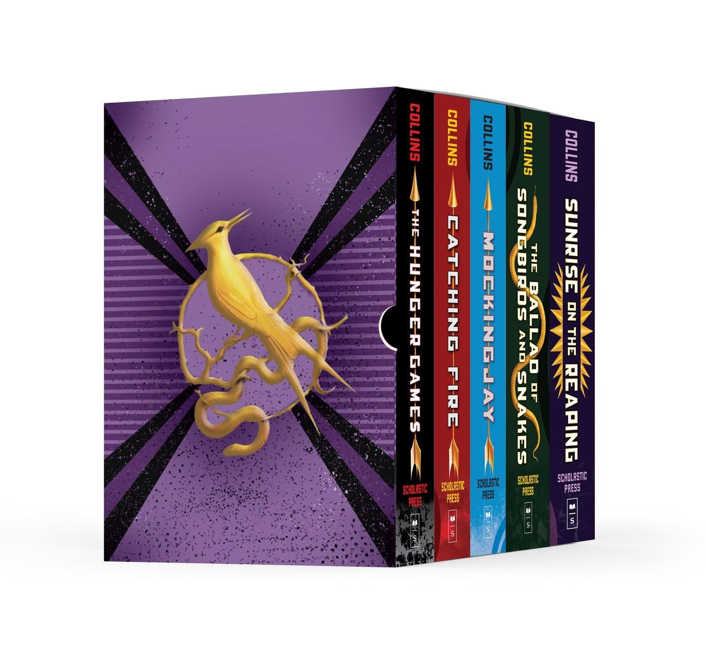 Hunger Games 5Book Hardcover Box Set The Hunger Games, Catching Fire, Mocking…