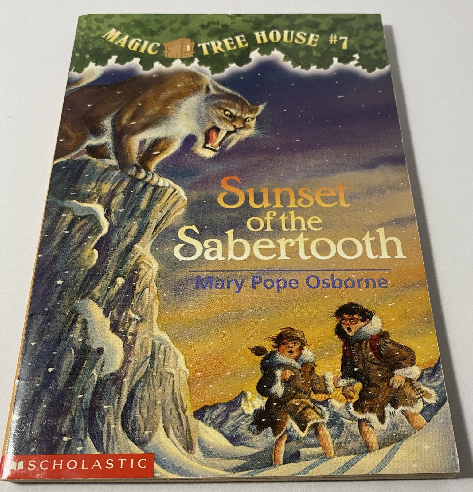 Magic Tree House (R) Ser.: Sunset of the Sabertooth by Mary Pope Osborne